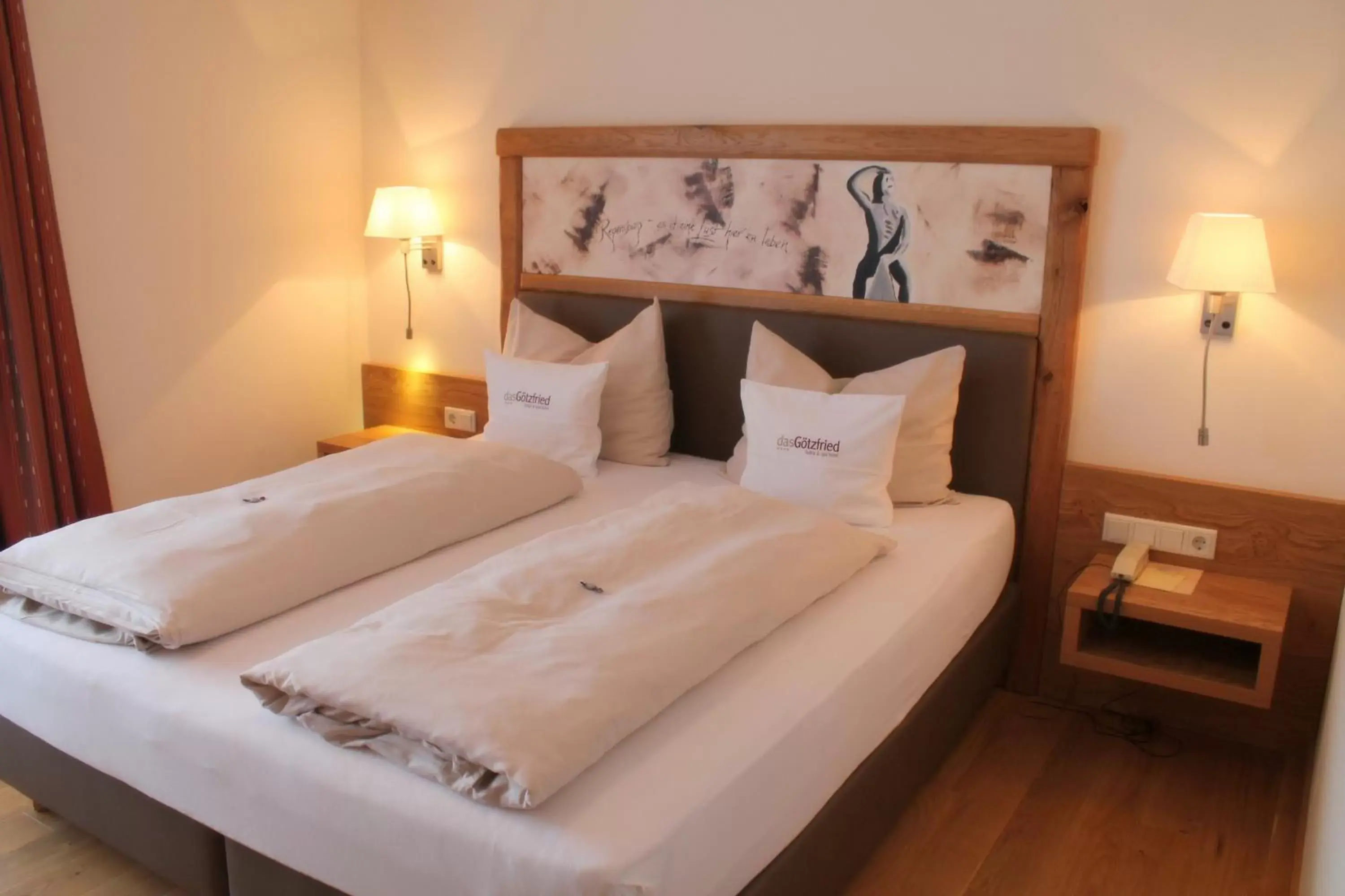 Classic Double Room - single occupancy in Garden & SPA Hotel Das Götzfried Classic Double Room - single occupancy in Garden & SPA Hotel Das Götzfried