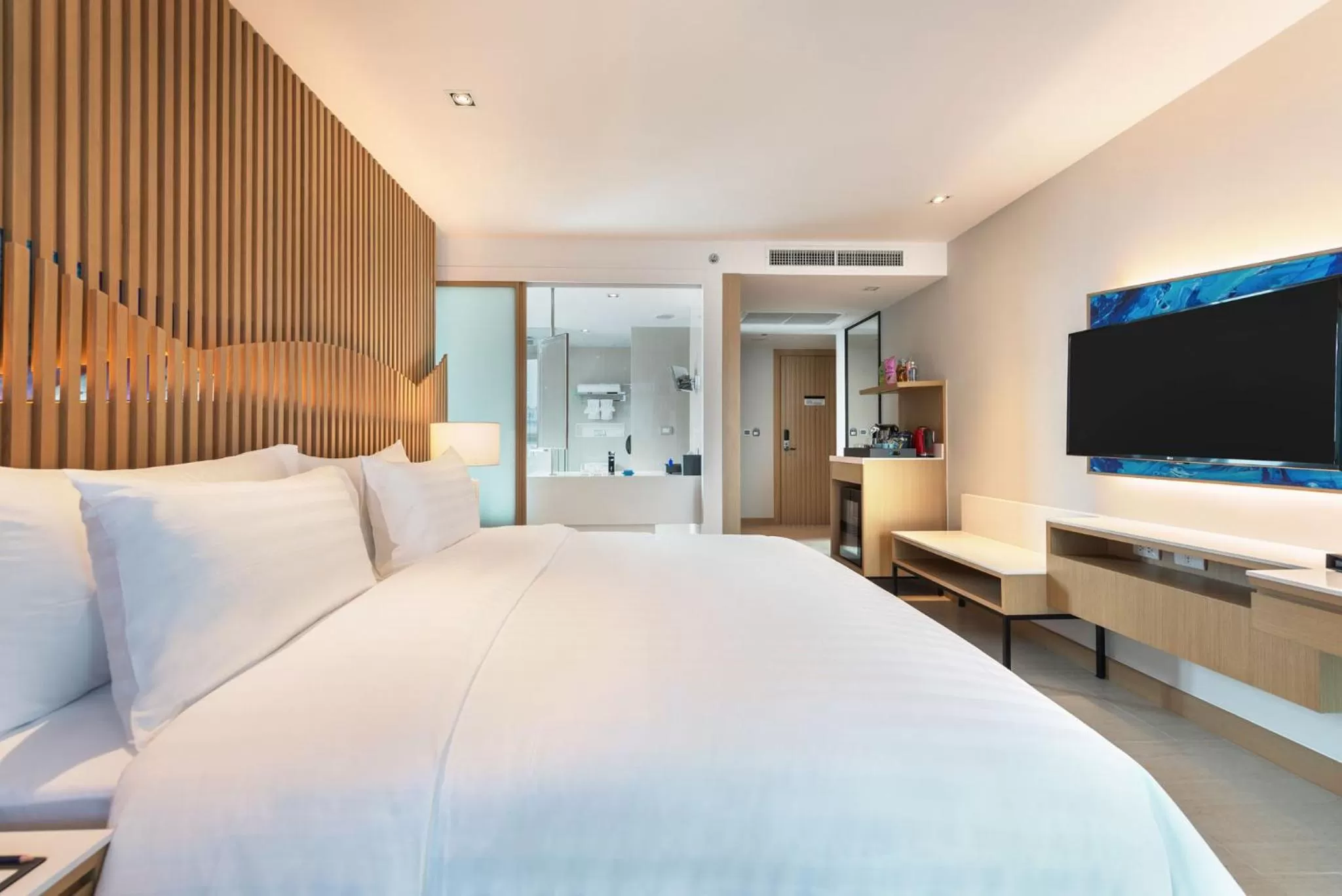 TV and multimedia, Bed in Mytt Hotel Pattaya