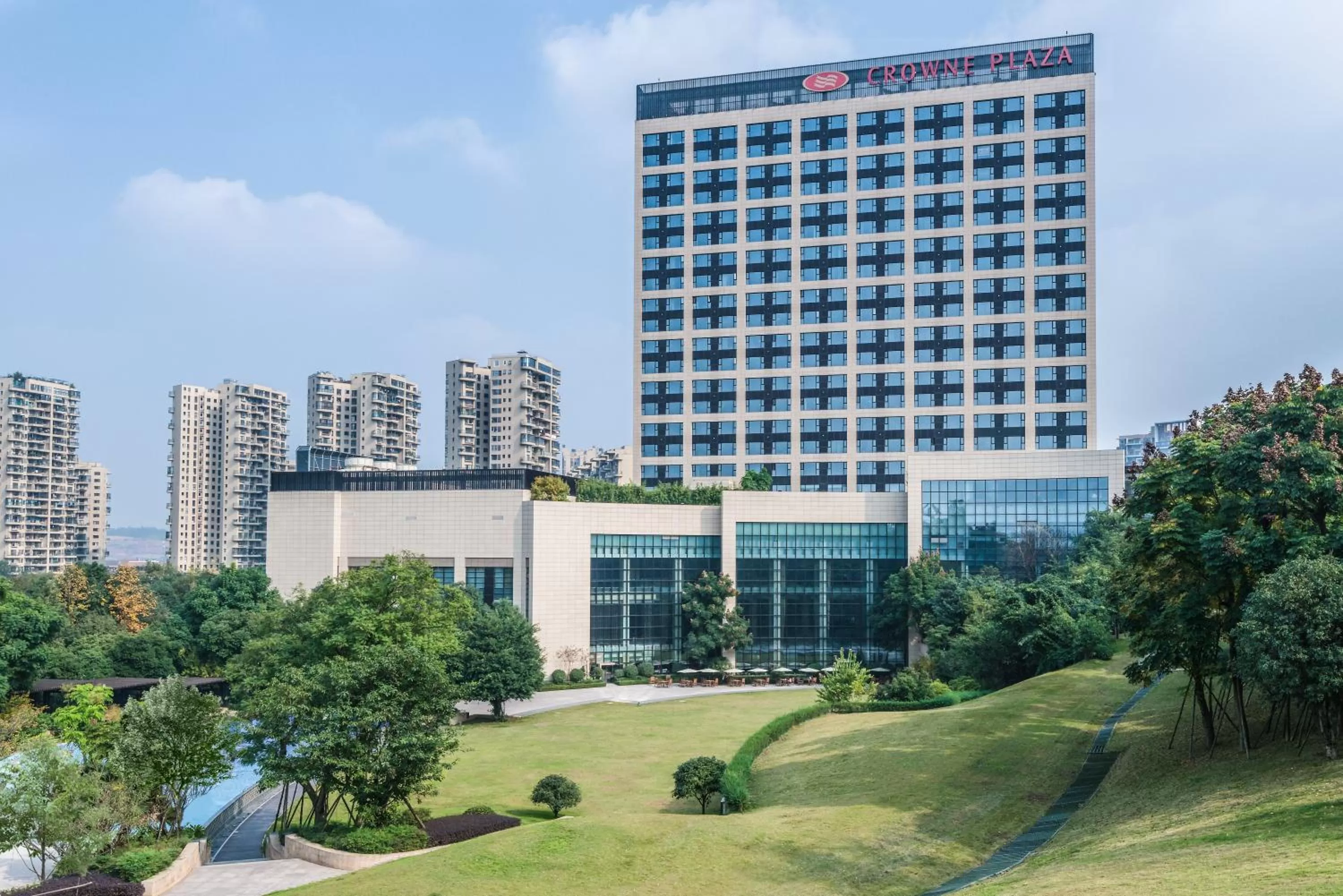 Property building in Crowne Plaza Chengdu Panda Garden by IHG
