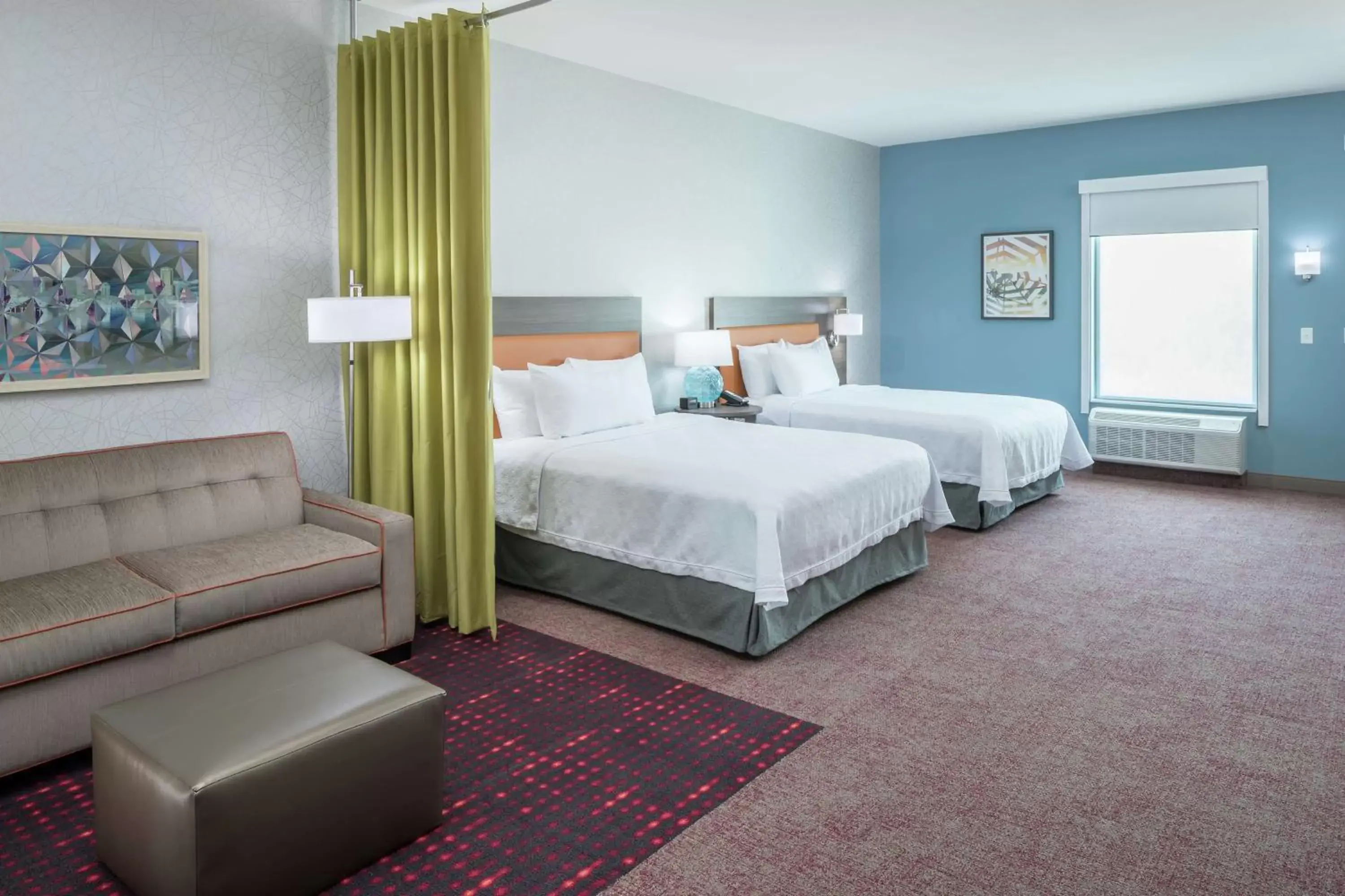 Queen Studio with Two Queen Beds - Mobility Access/Non-Smoking in Home2 Suites By Hilton Orlando Airport Queen Studio with Two Queen Beds - Mobility Access/Non-Smoking in Home2 Suites By Hilton Orlando Airport