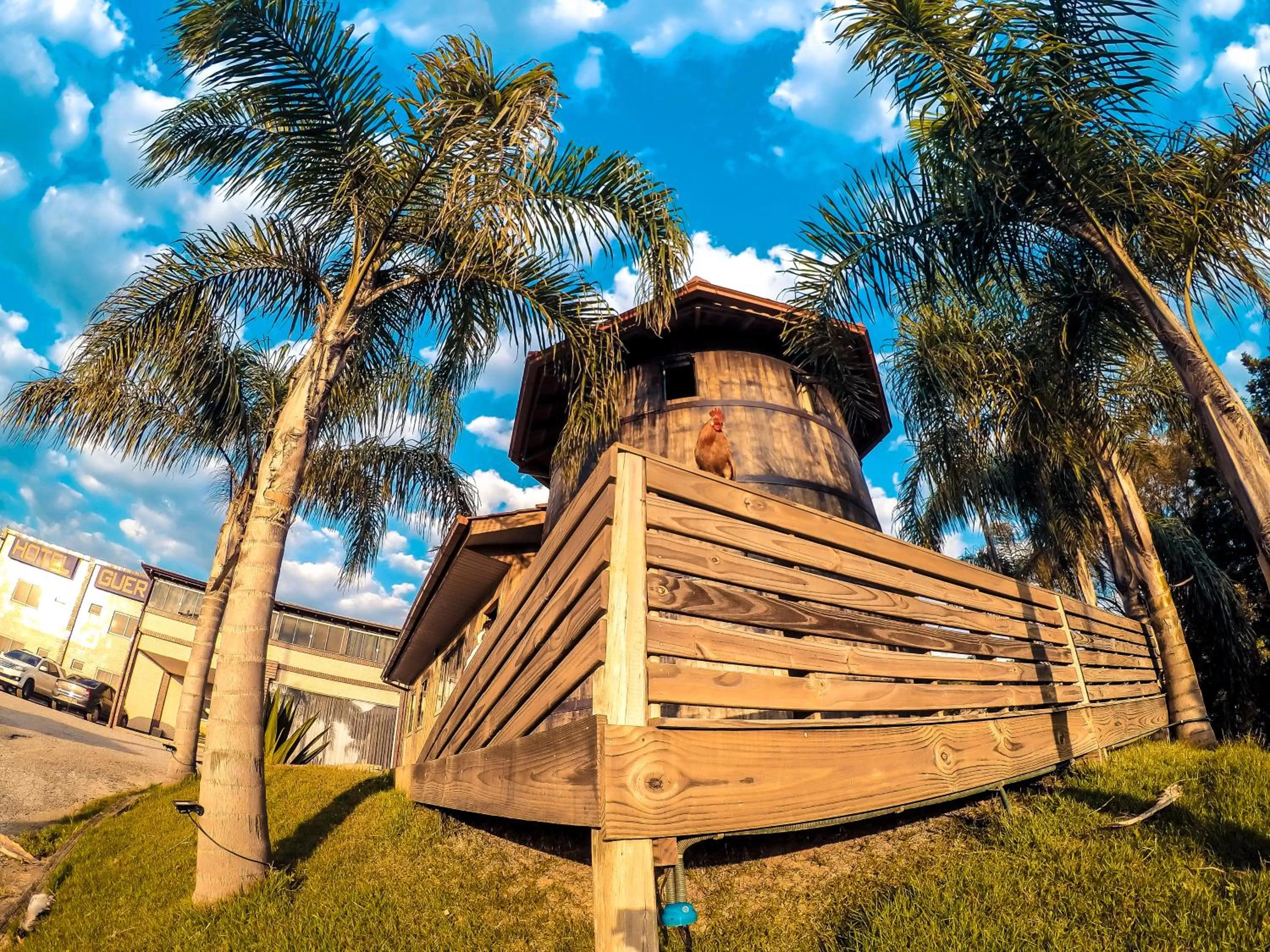 Property building in Hotel Guerra - Pousada Montebelo