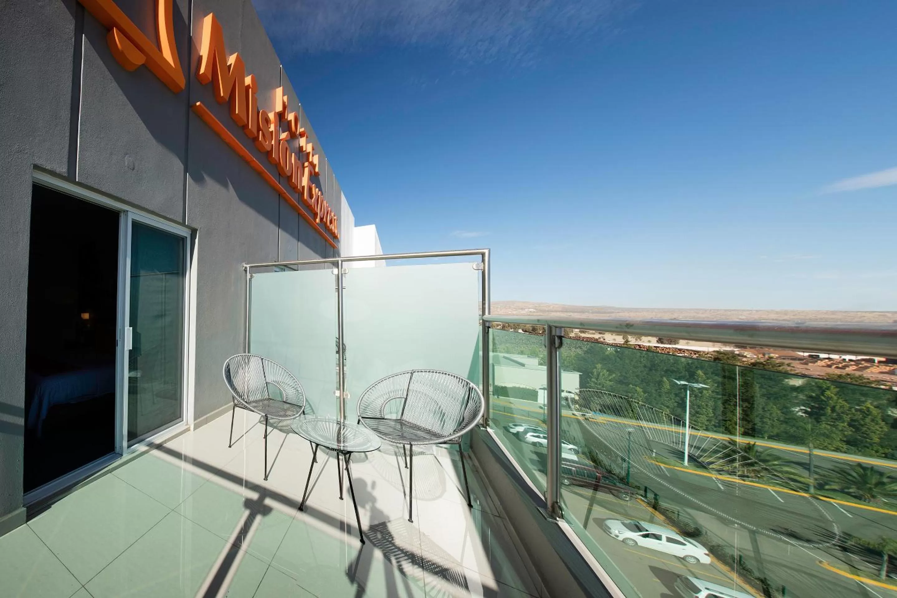 Balcony/Terrace in Mision Express Durango