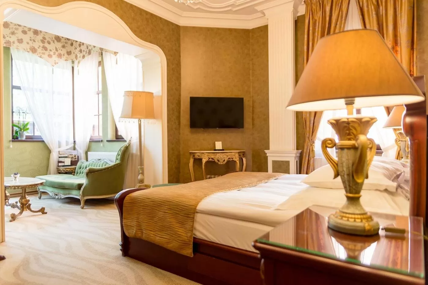 Bed in Bohema Boutique Hotel & Spa