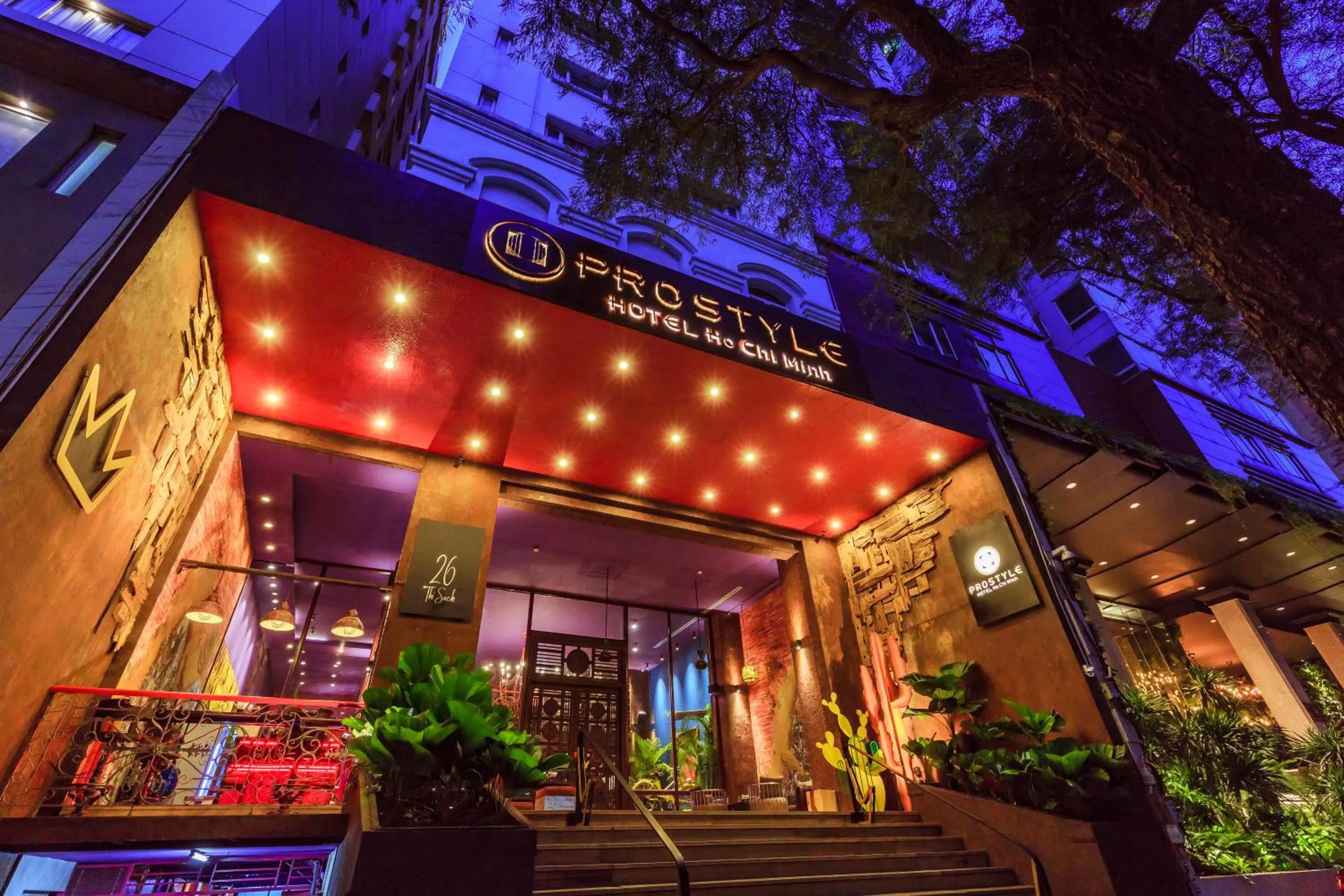 Facade/entrance in Prostyle Hotel Ho Chi Minh プロスタイルホテルホーチミン