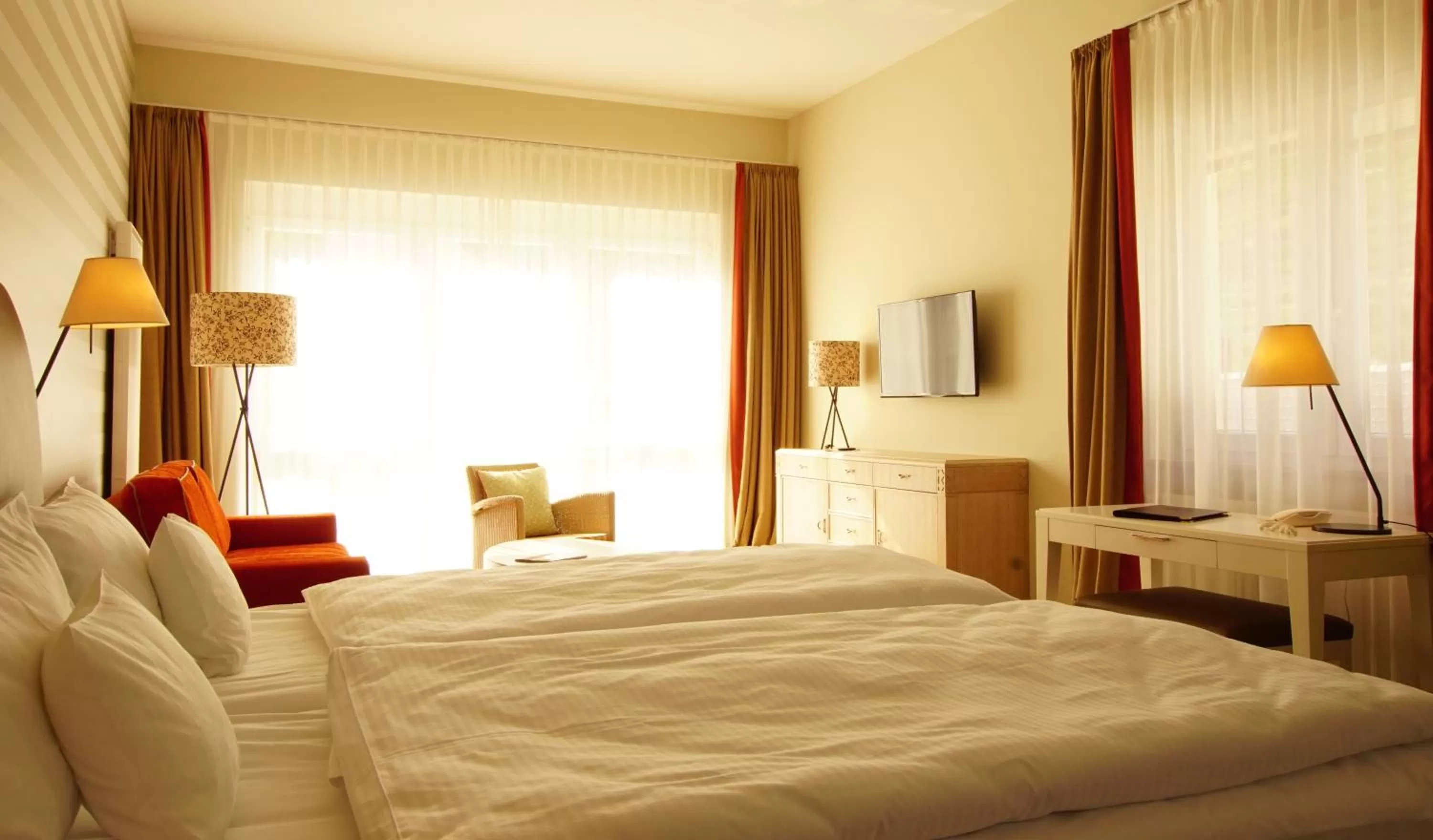 Photo of the whole room, Bed in Landhotel Sanct Peter