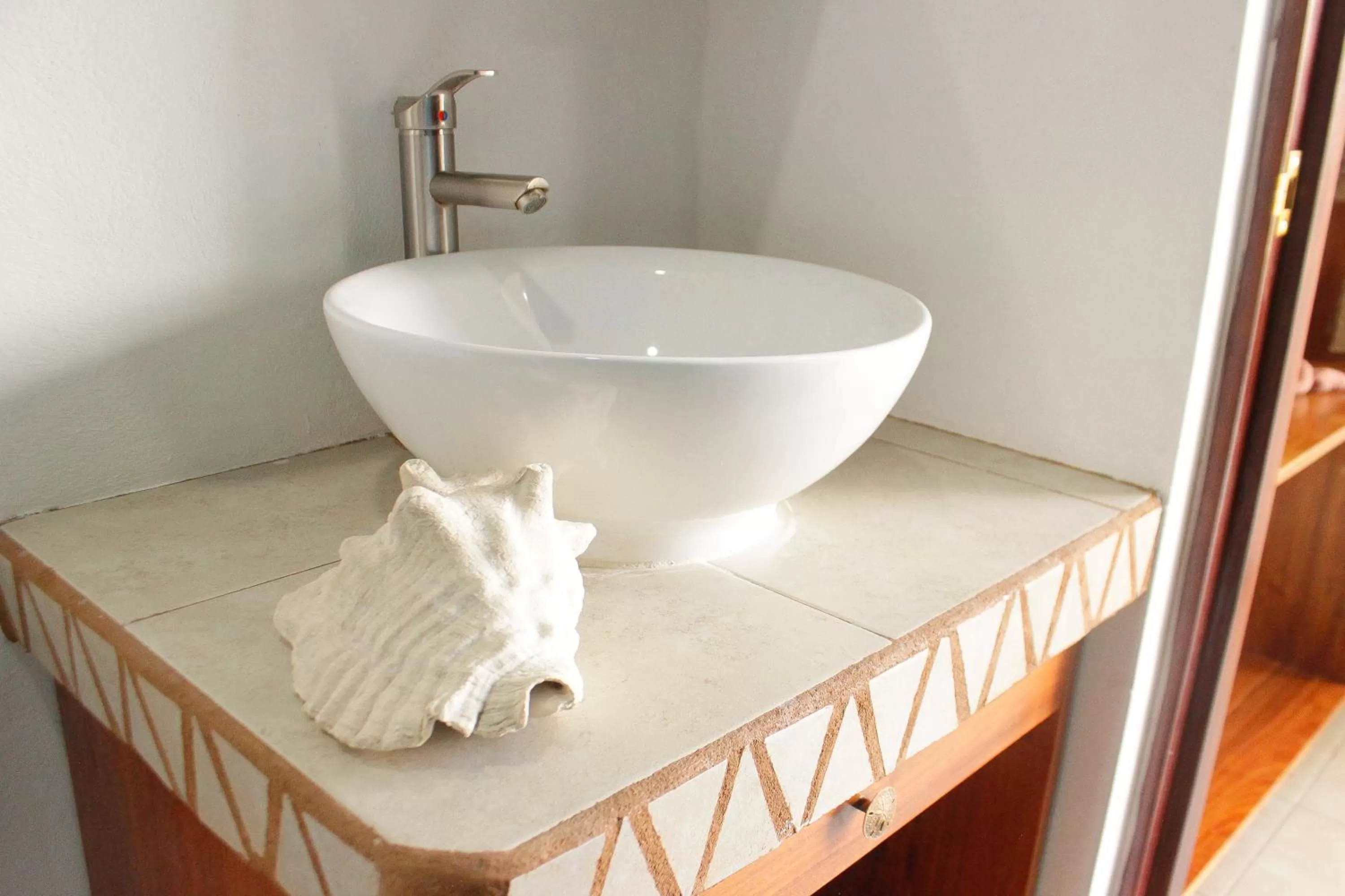 Bathroom in La Palmita Budget Boutique Hotel