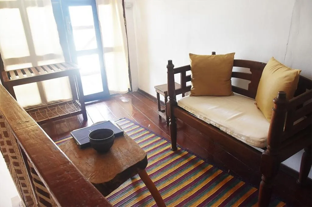 Living room in Sea View Lodge Boutique Hotel