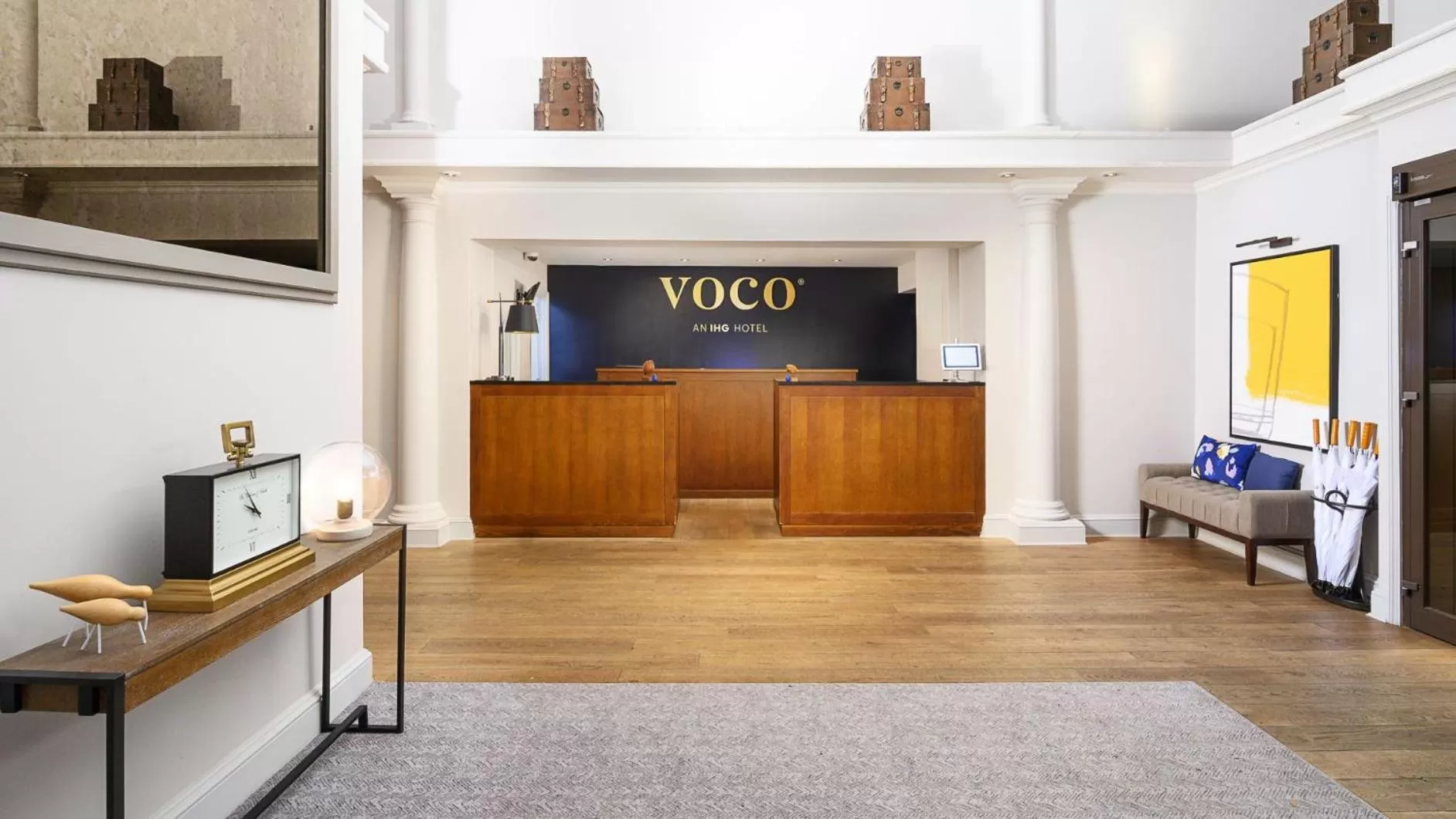 Lobby or reception in voco Oxford Spires by IHG