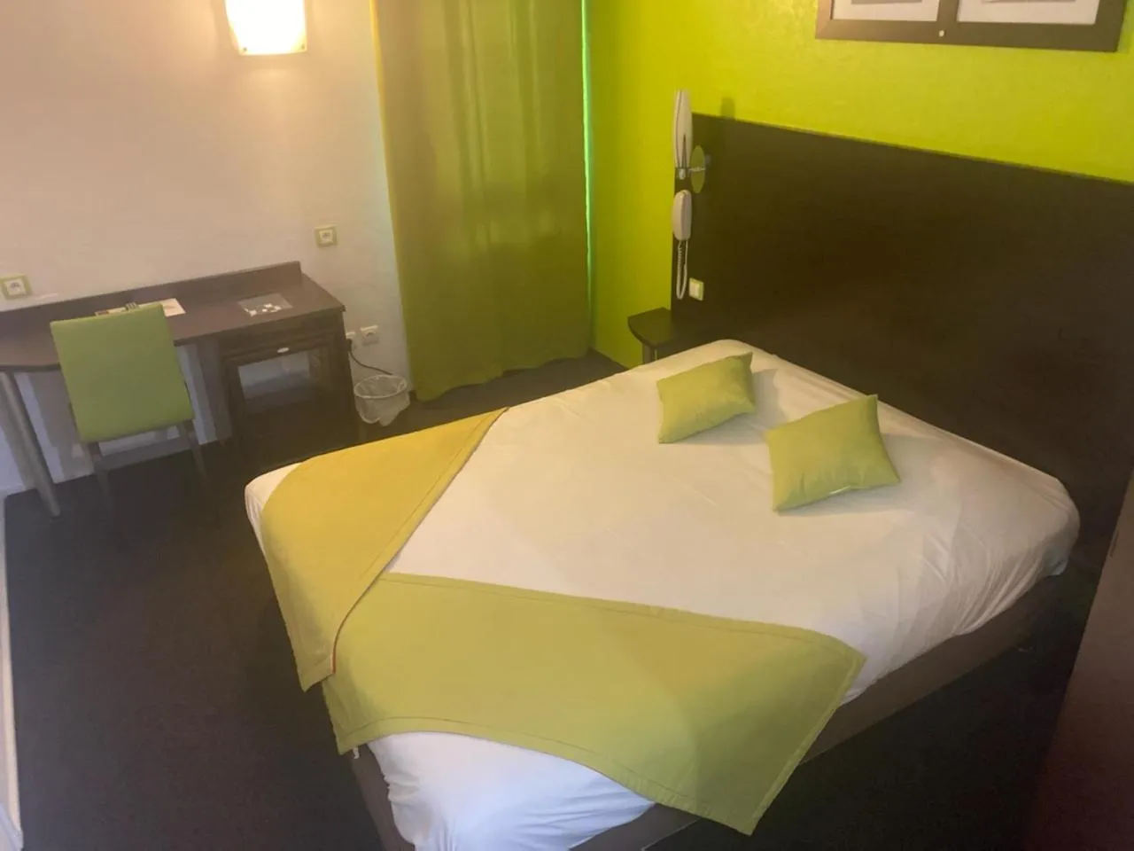 Bed in Enzo Hotels Vierzon by Kyriad Direct