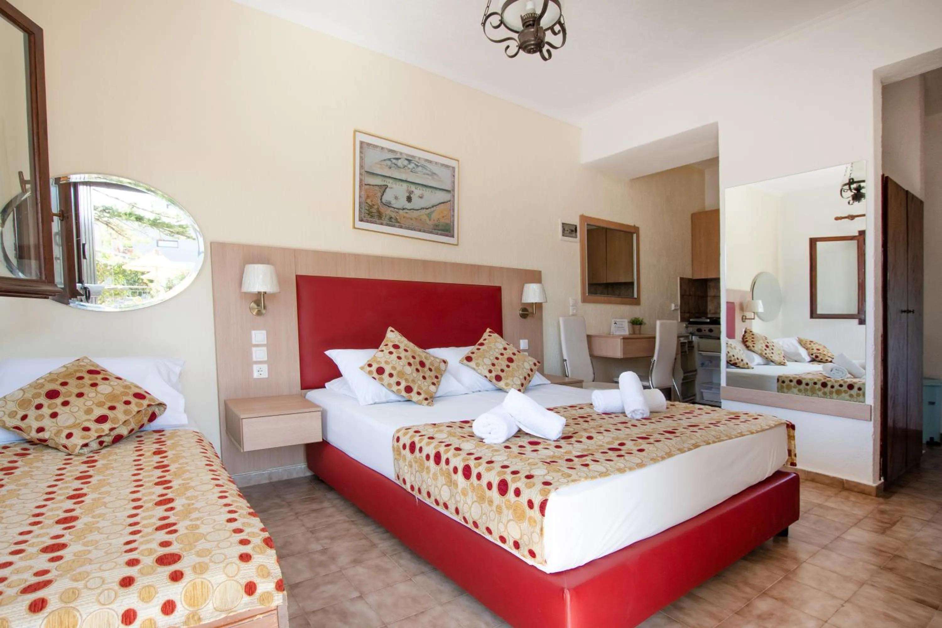Bed in Villa Medusa