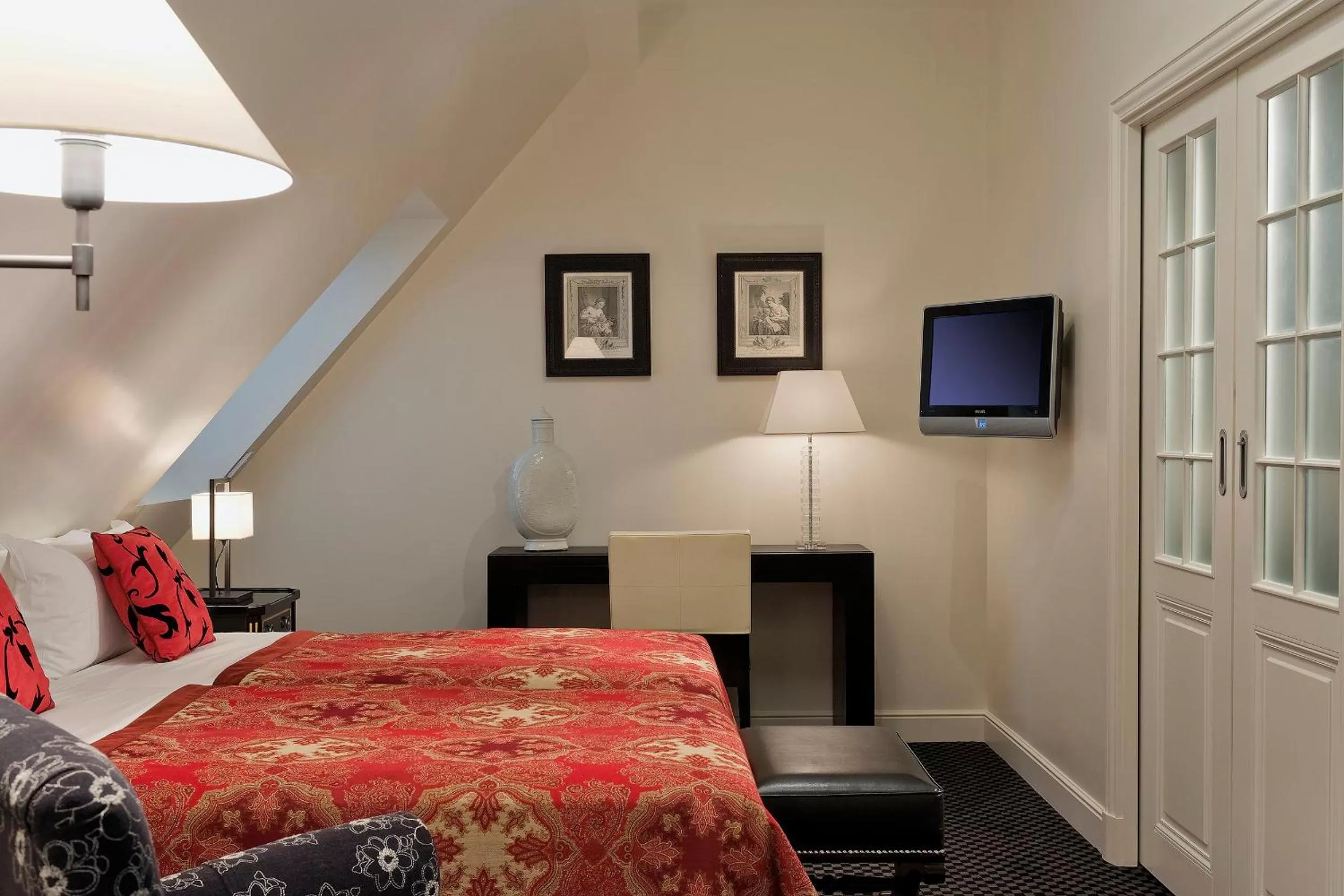 Bedroom, Bed in Hôtel Keppler