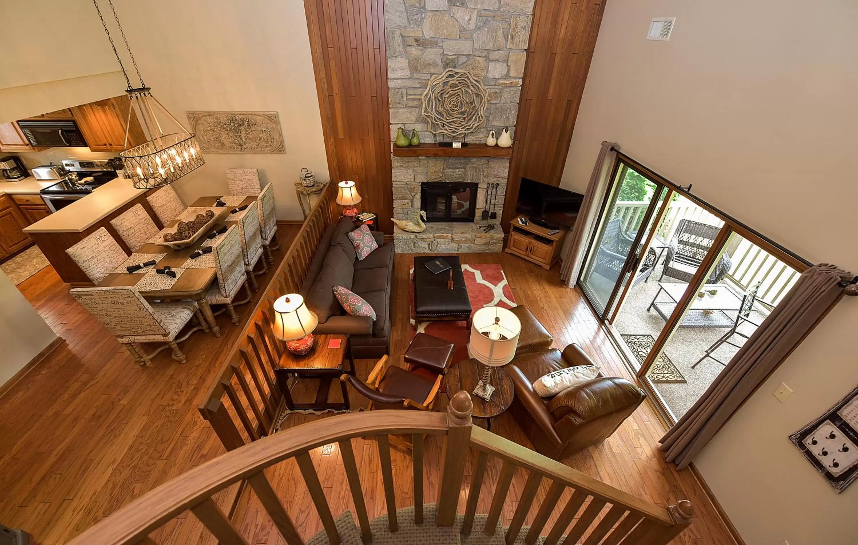 Kitchen or kitchenette in Chetola Resort Condominiums