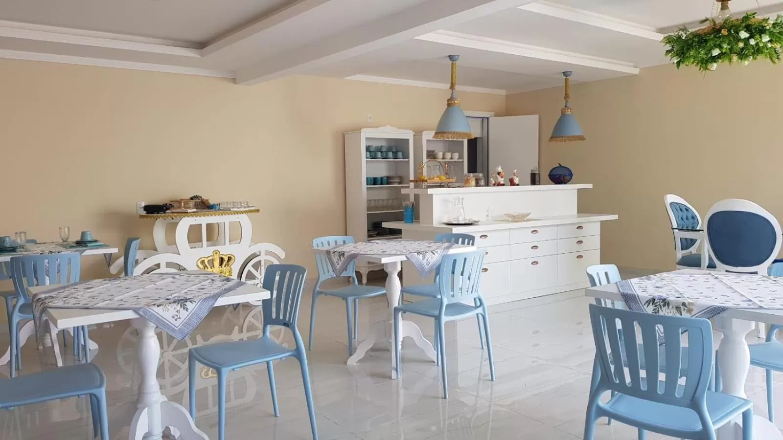 Dining area in Pousada Cavalero