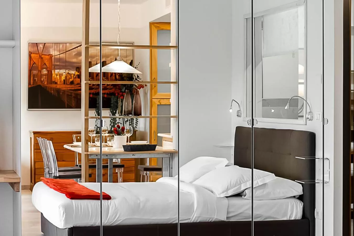 Photo of the whole room, Bed in Business Hotel