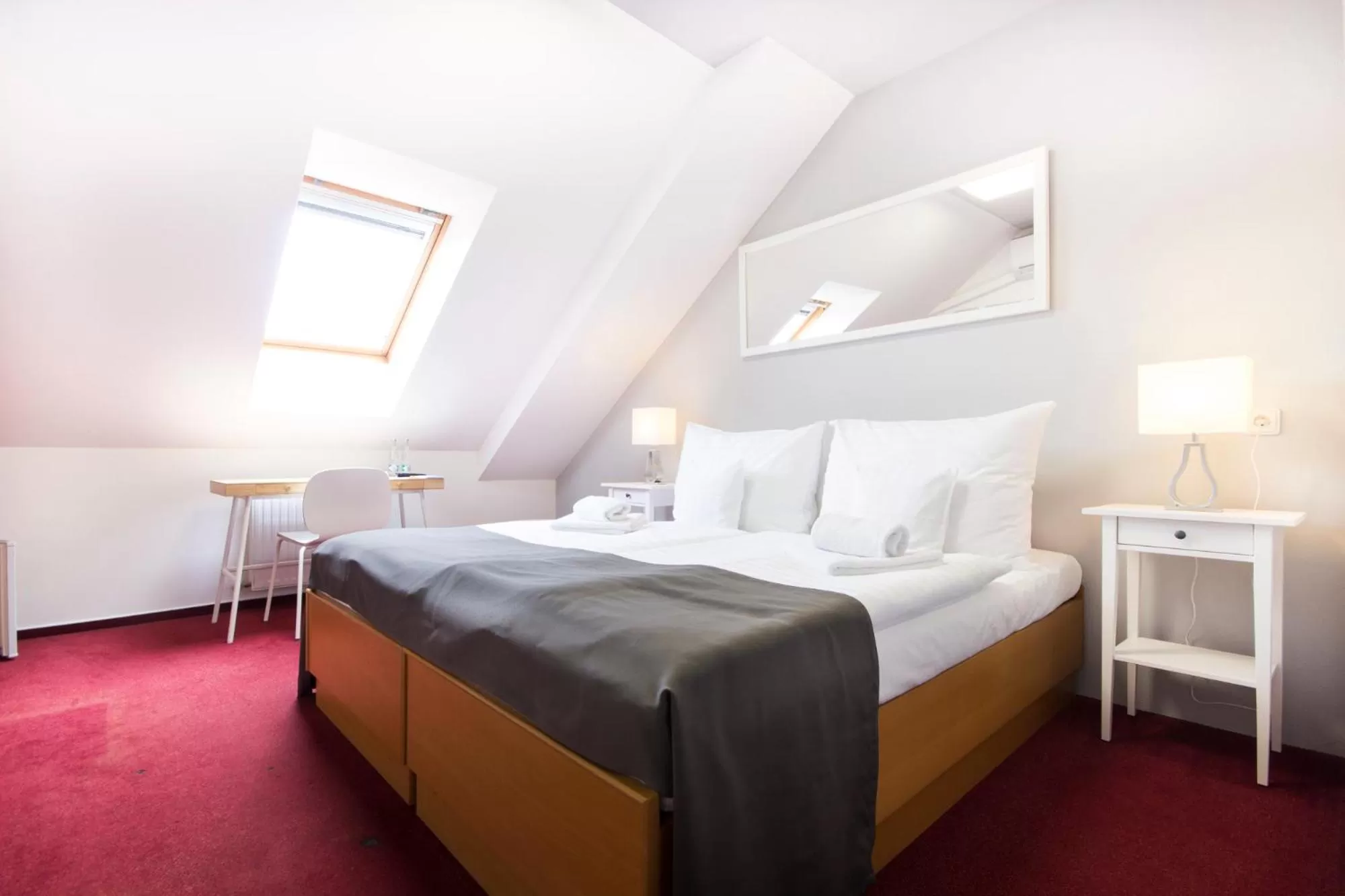 Bed in Hotel Maroli Mikulov