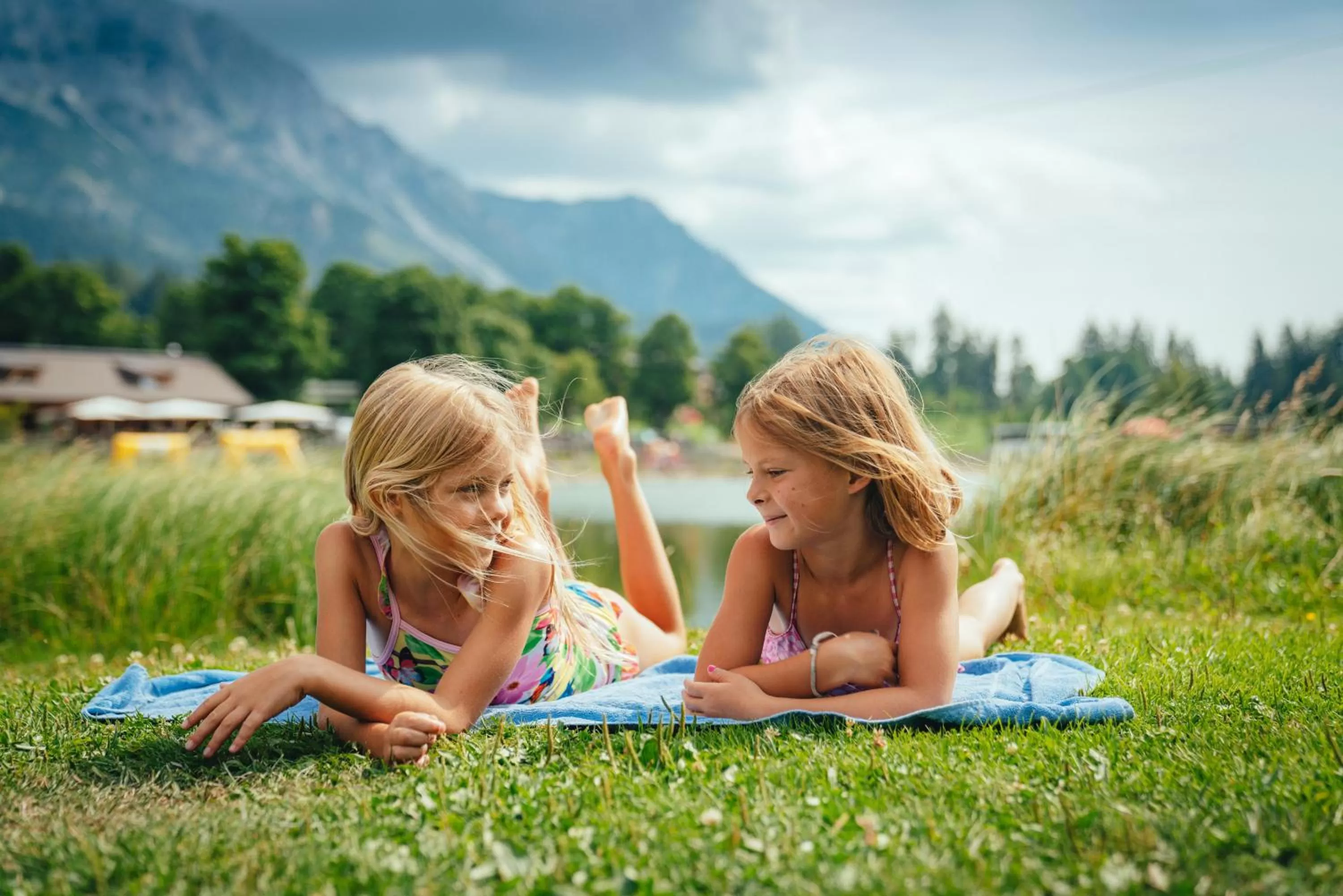 Children play ground in Naturhotel Lärchenhof
