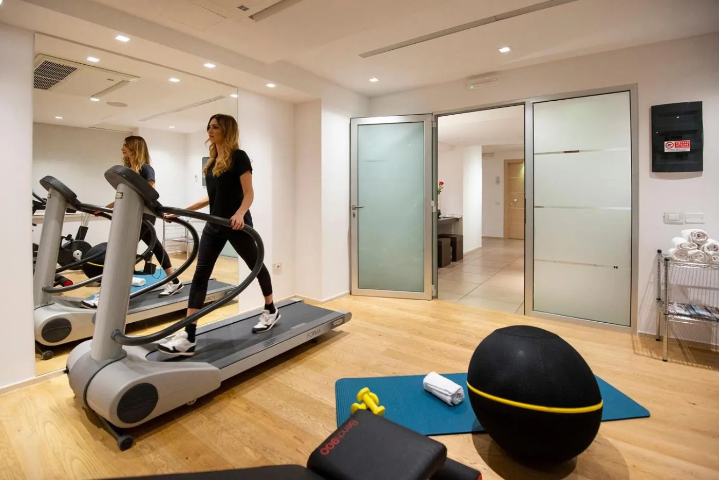 Fitness centre/facilities in Hotel Dimorae Rooms and Suites - Apartments