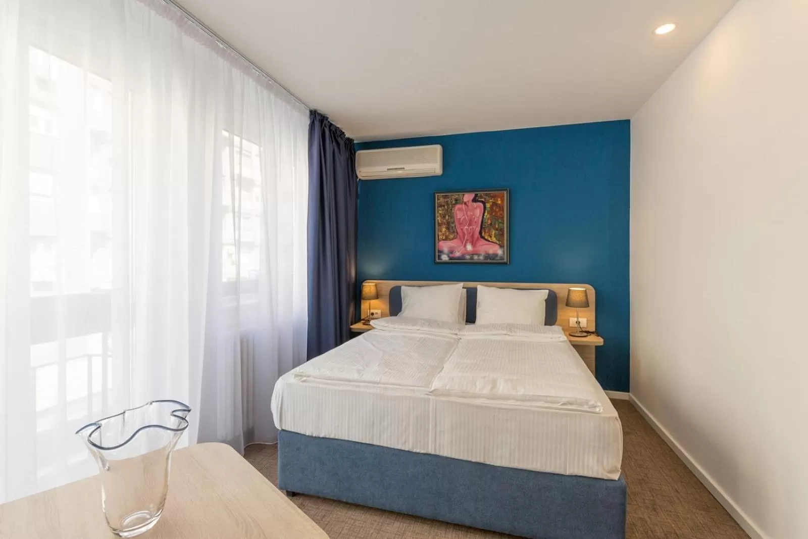 Bed in Premium Crown Suites