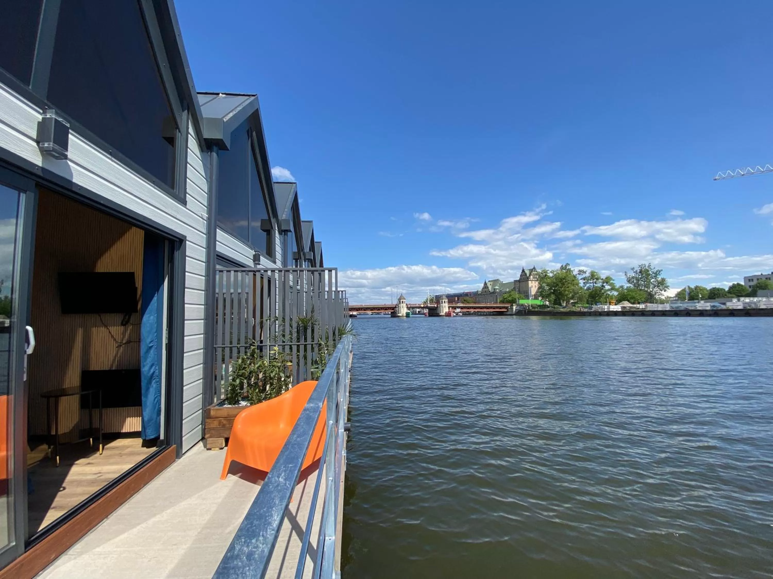 View (from property/room) in Floating Apartments - ODRA DREAM