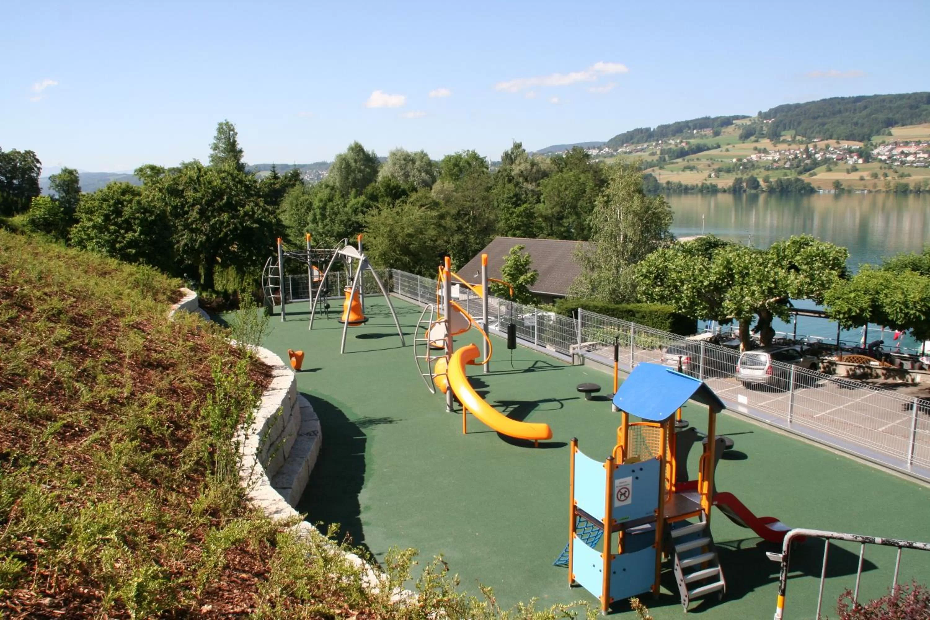 Children play ground in Seehotel Delphin