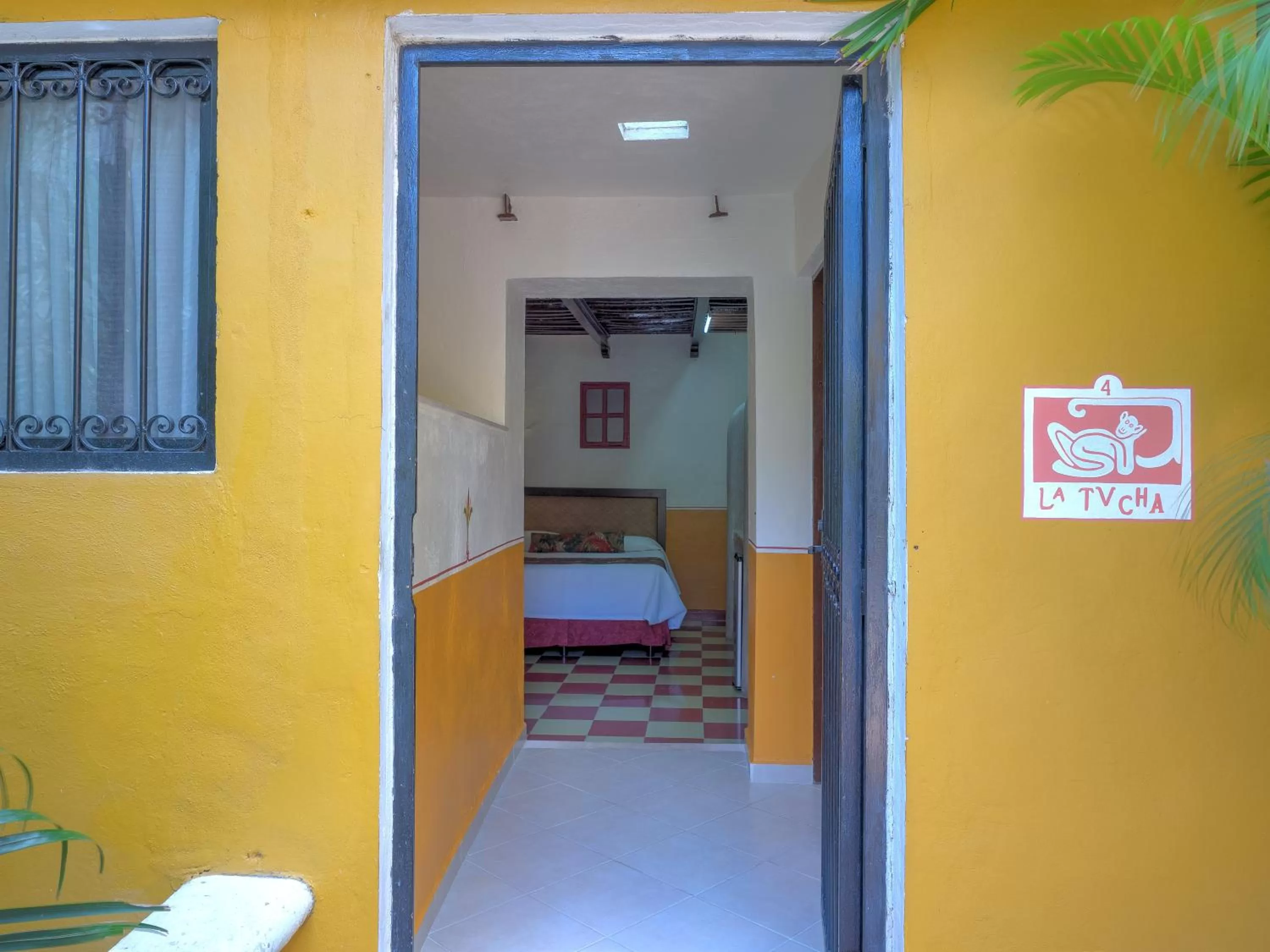 Bed in Hotel Luz en Yucatan