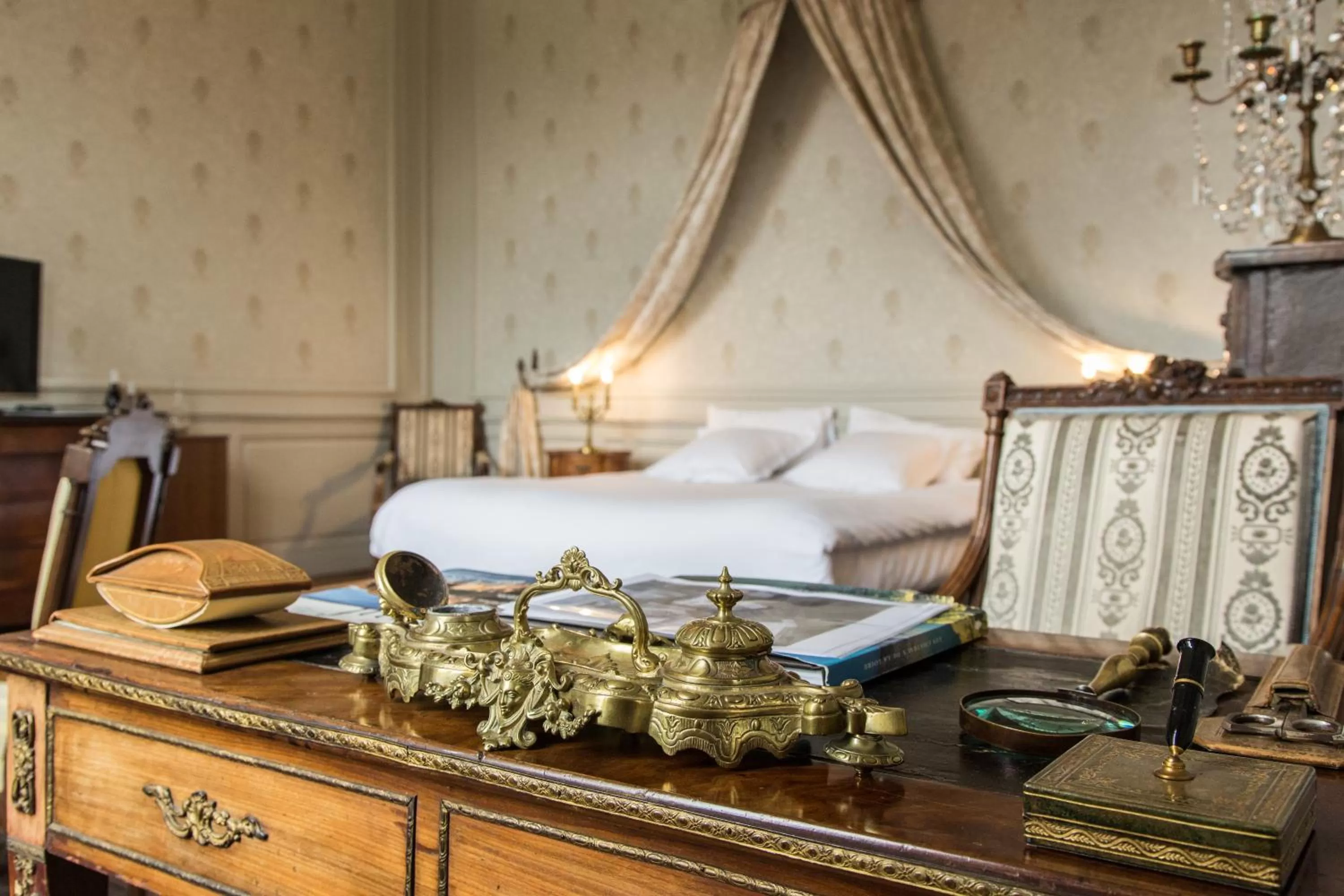 Decorative detail, Room Photo in L'Hotel de Panette, Un exceptionnel château en ville - Chambres historiques, parking - Petit Déjeuner offert