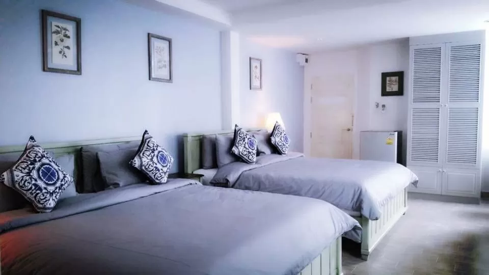 Bed in BC Summer Beach