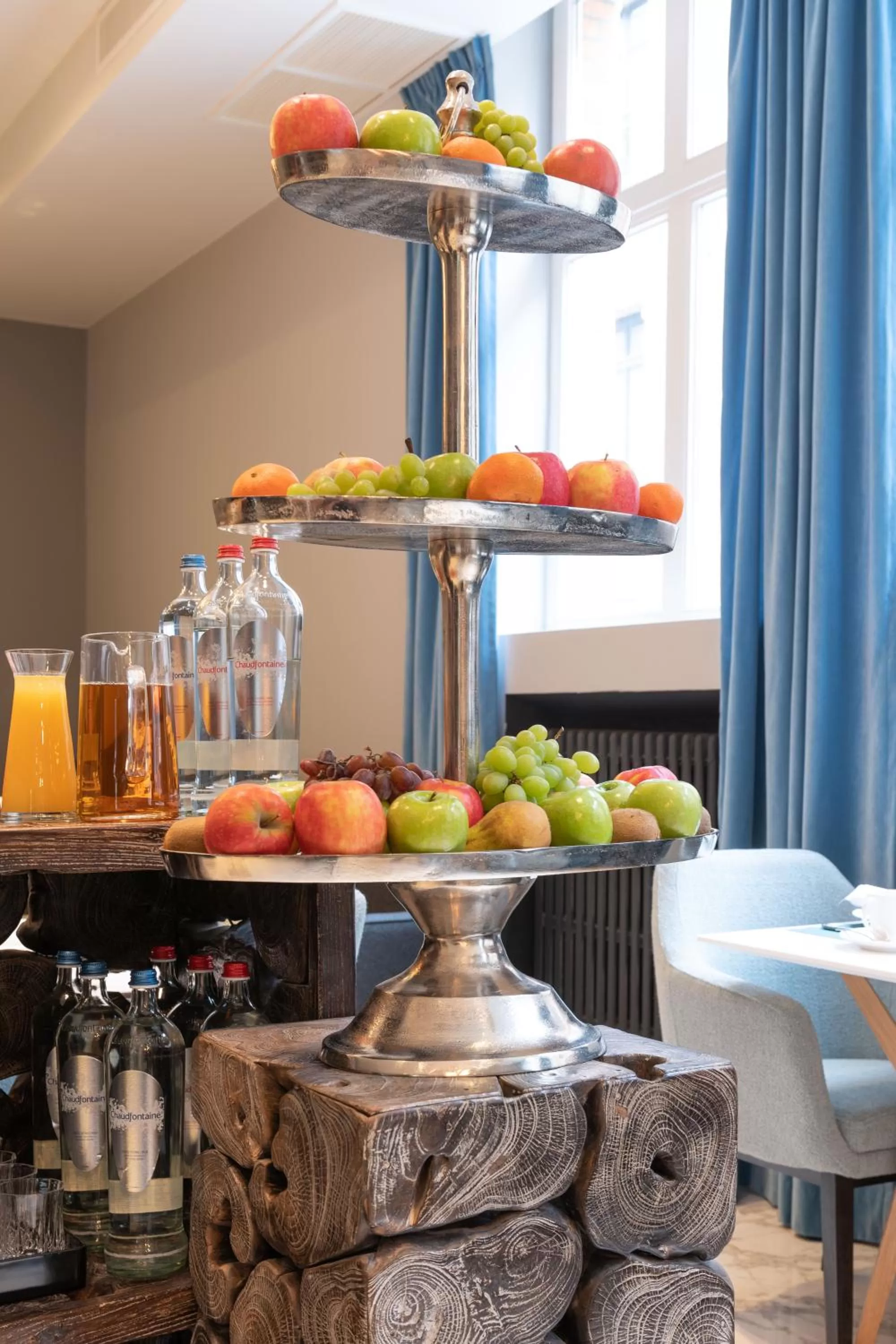 Food and drinks in Boutique Hotel Sablon by CW Hotel Collection