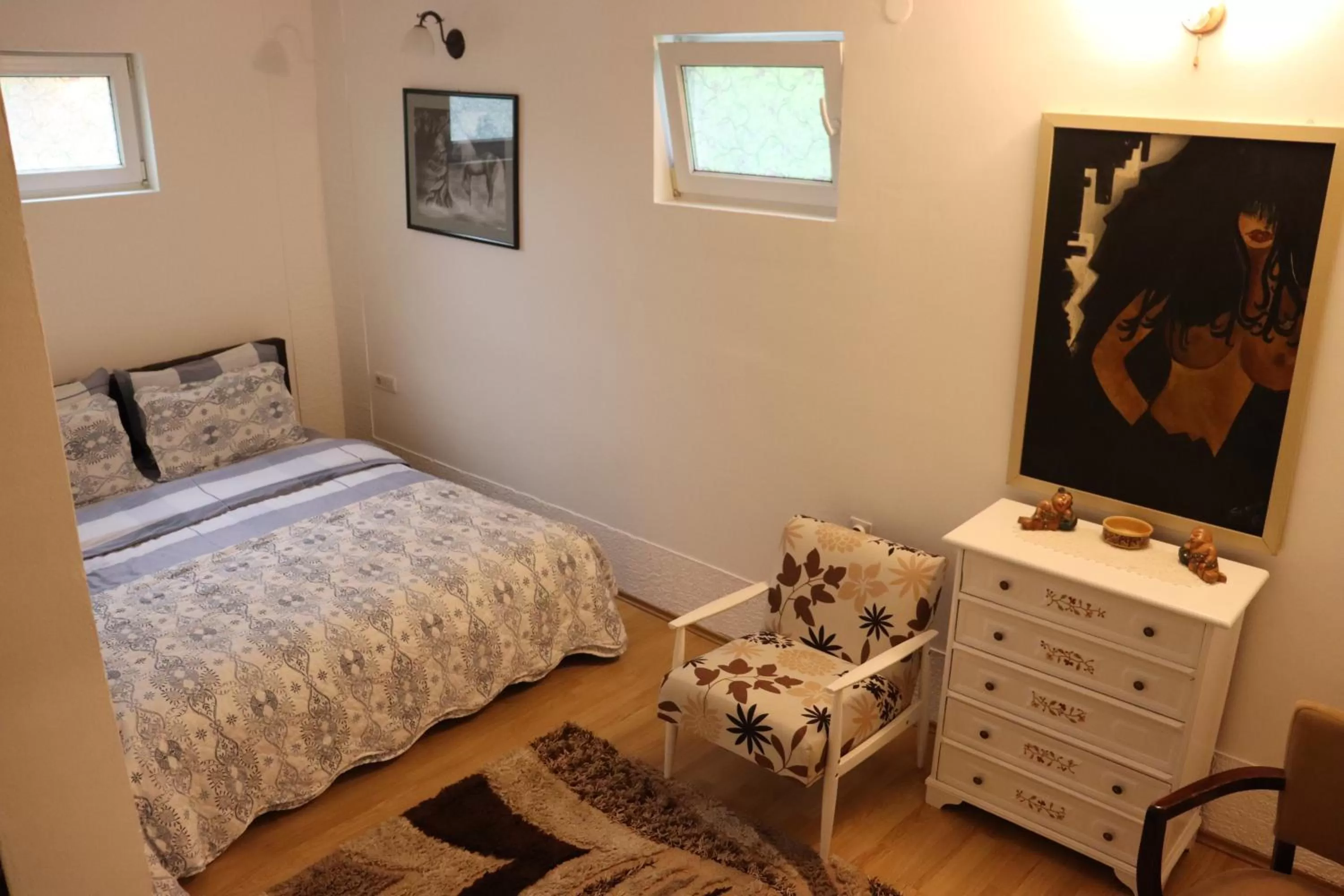 Bed in Frile Apartments