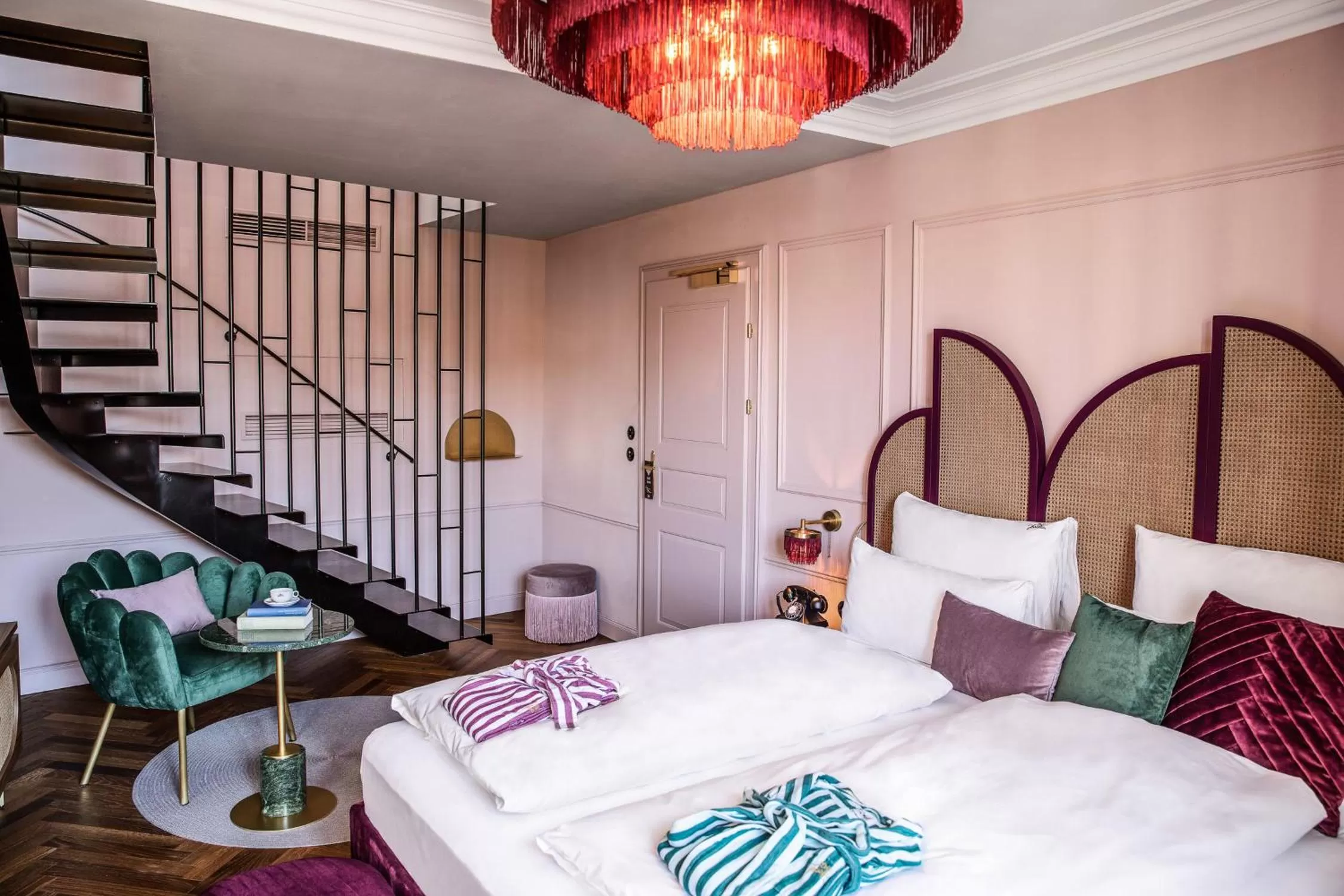 Bedroom, Bed in Hotel Josefine