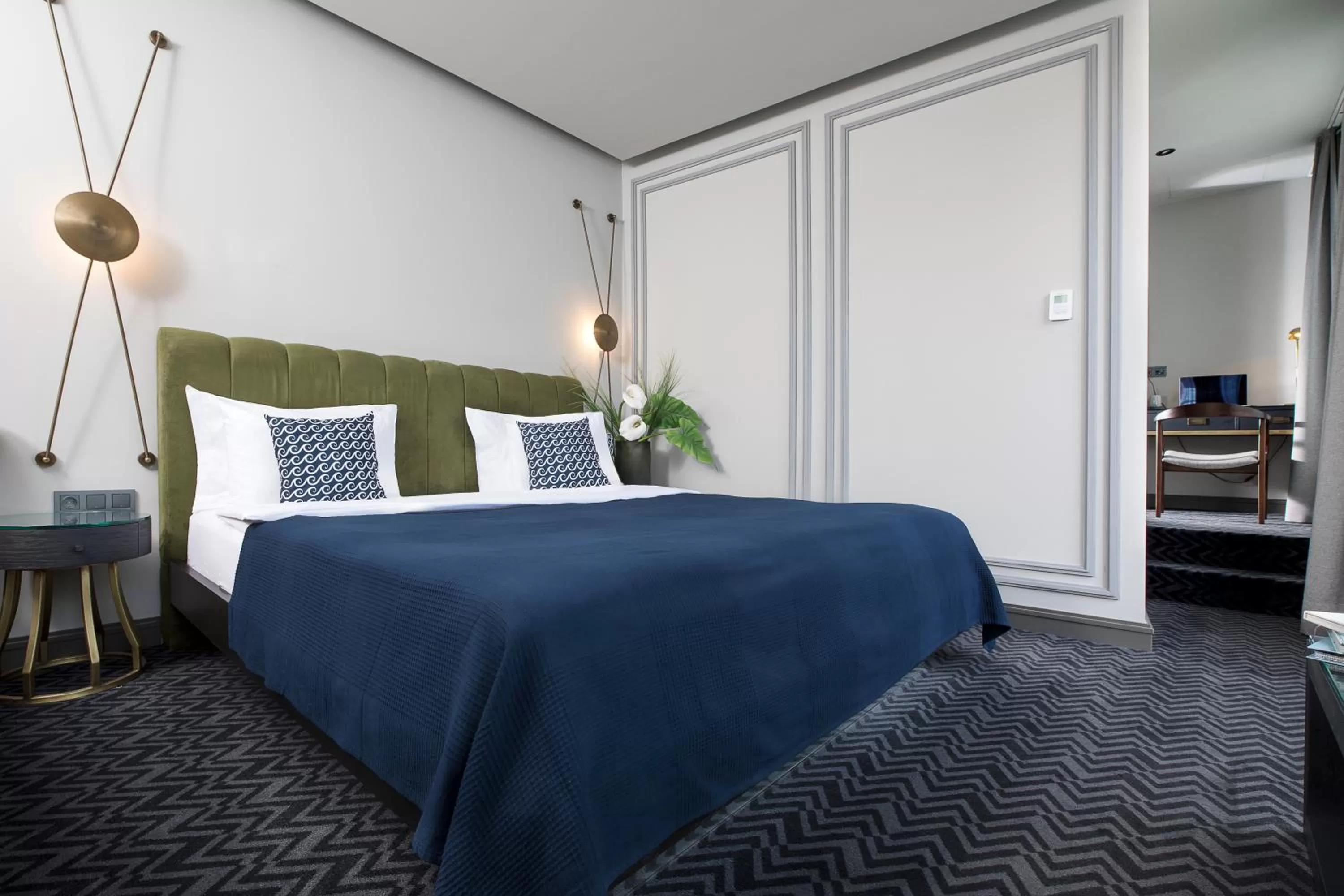 Bed in Nabu Hotel Karaköy