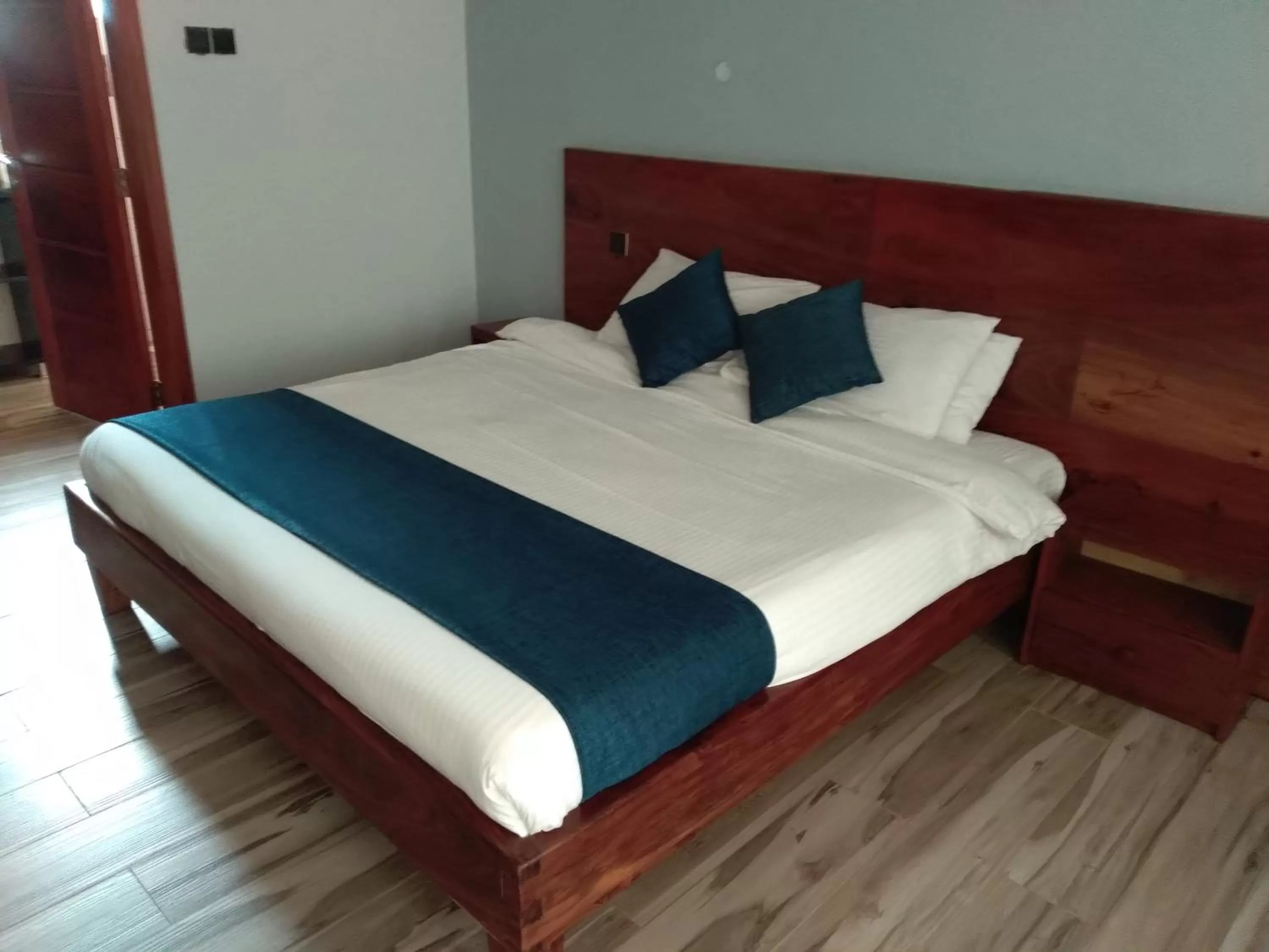 Bed in Nile Village Hotel & Spa