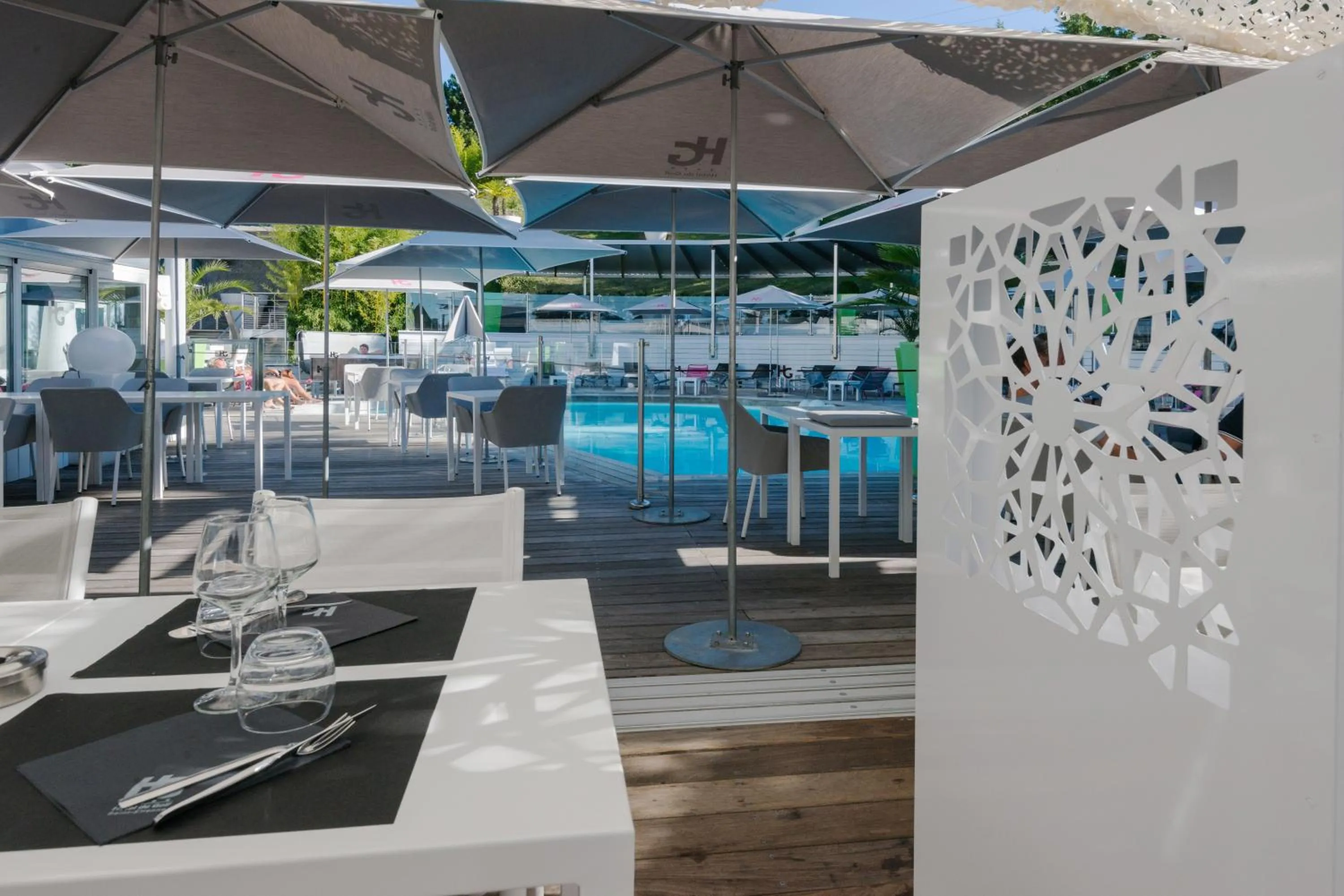 Patio in Hotel Du Golf