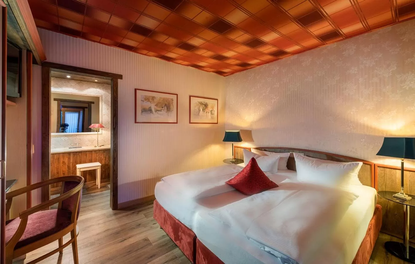 Bed in Wellnesshotel Seeschlößchen - Privat- Spa & Naturresort