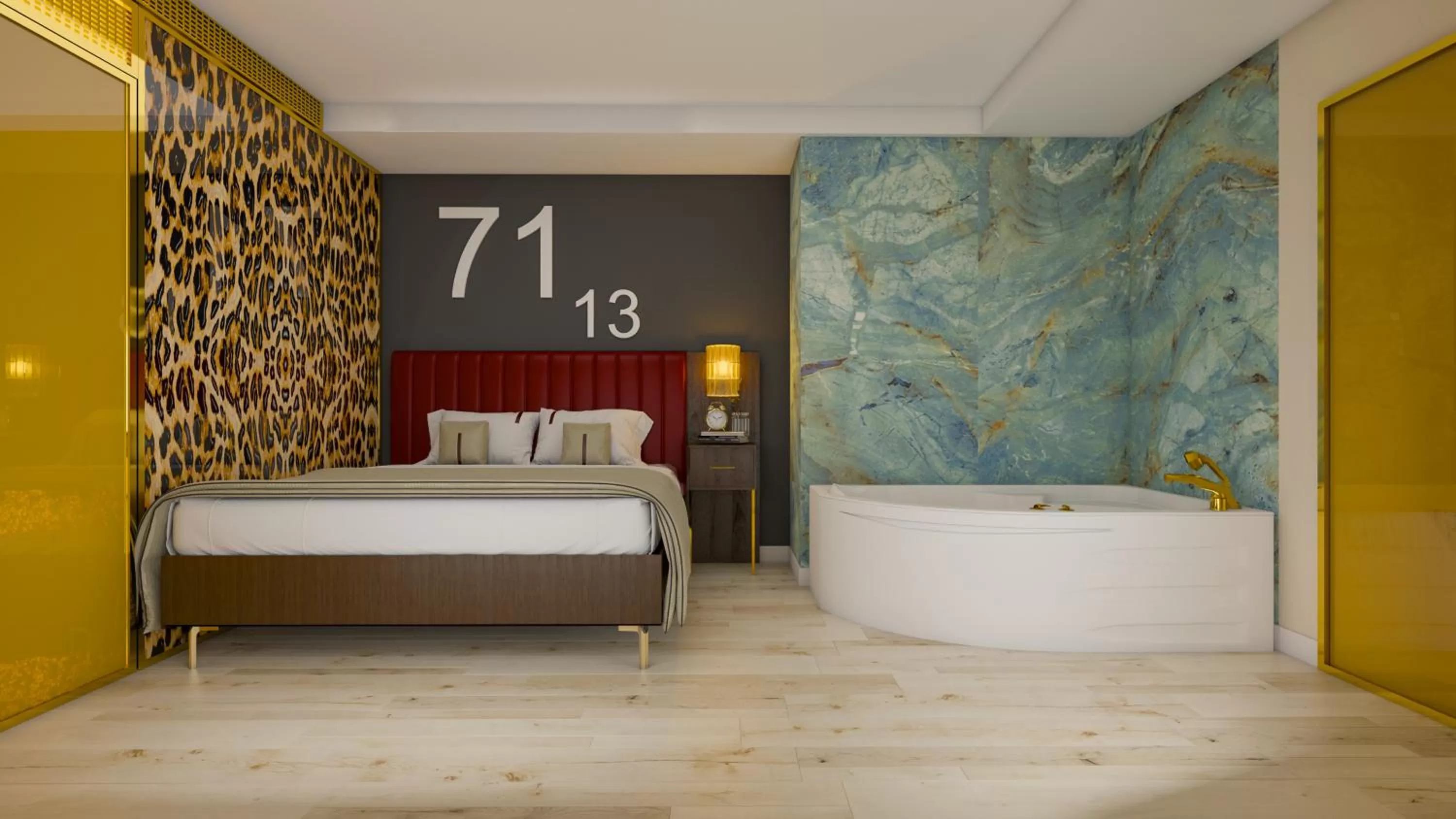 Photo of the whole room, Bed in Ramada By Wyndham Istanbul Pera Taksim