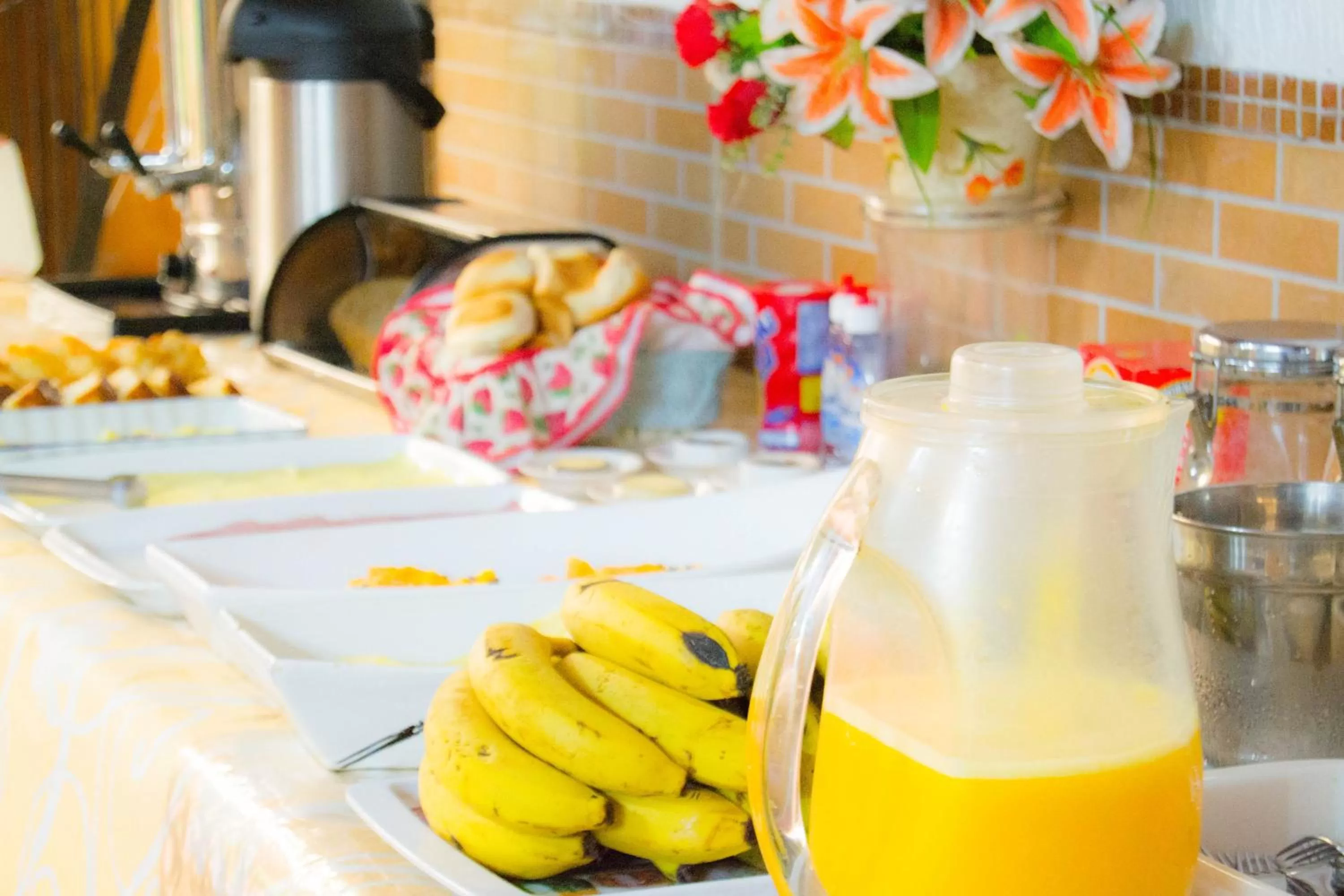 Breakfast in Hotel & Restaurante Guarania