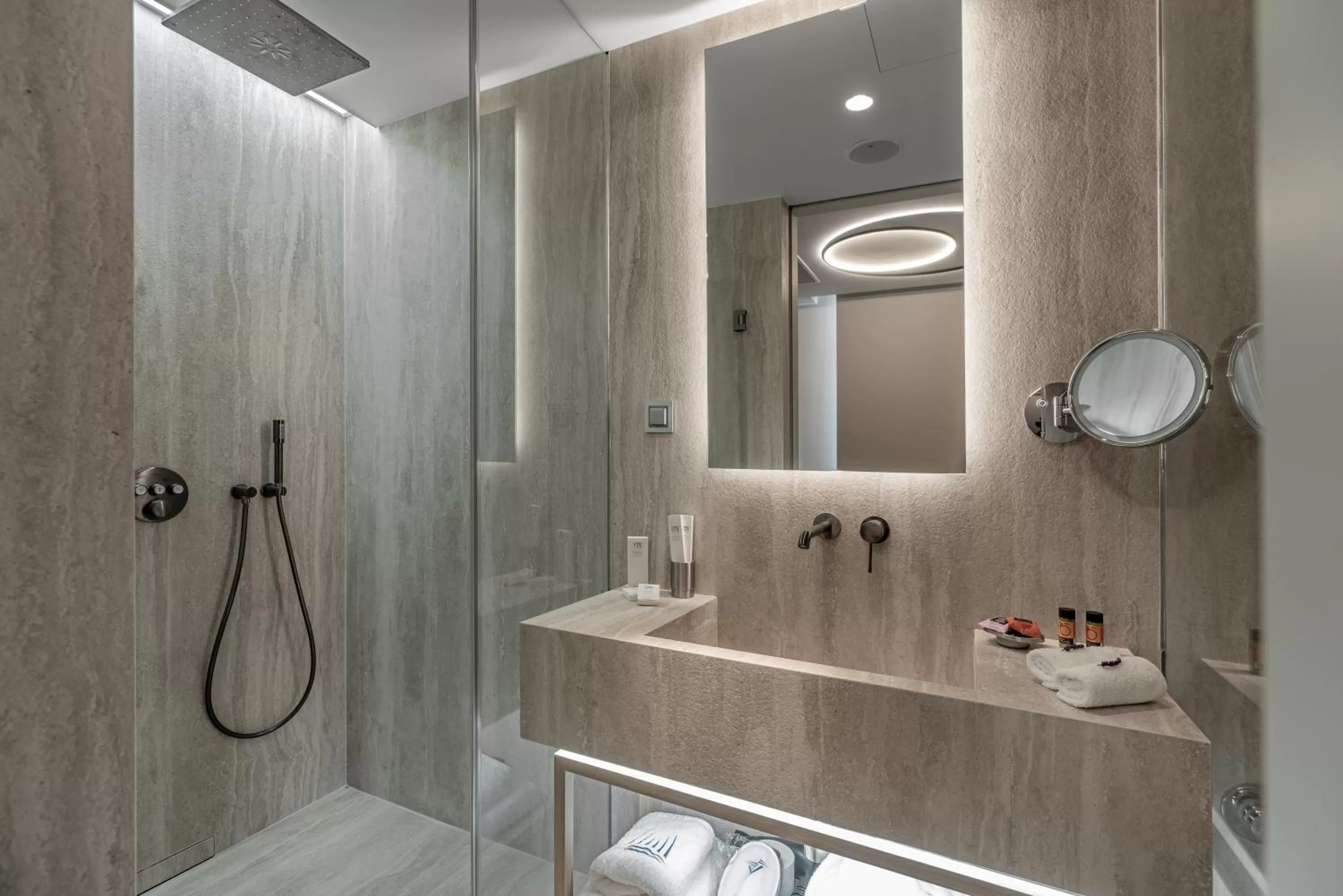 Bathroom in Hellenic Vibes Smart Hotel