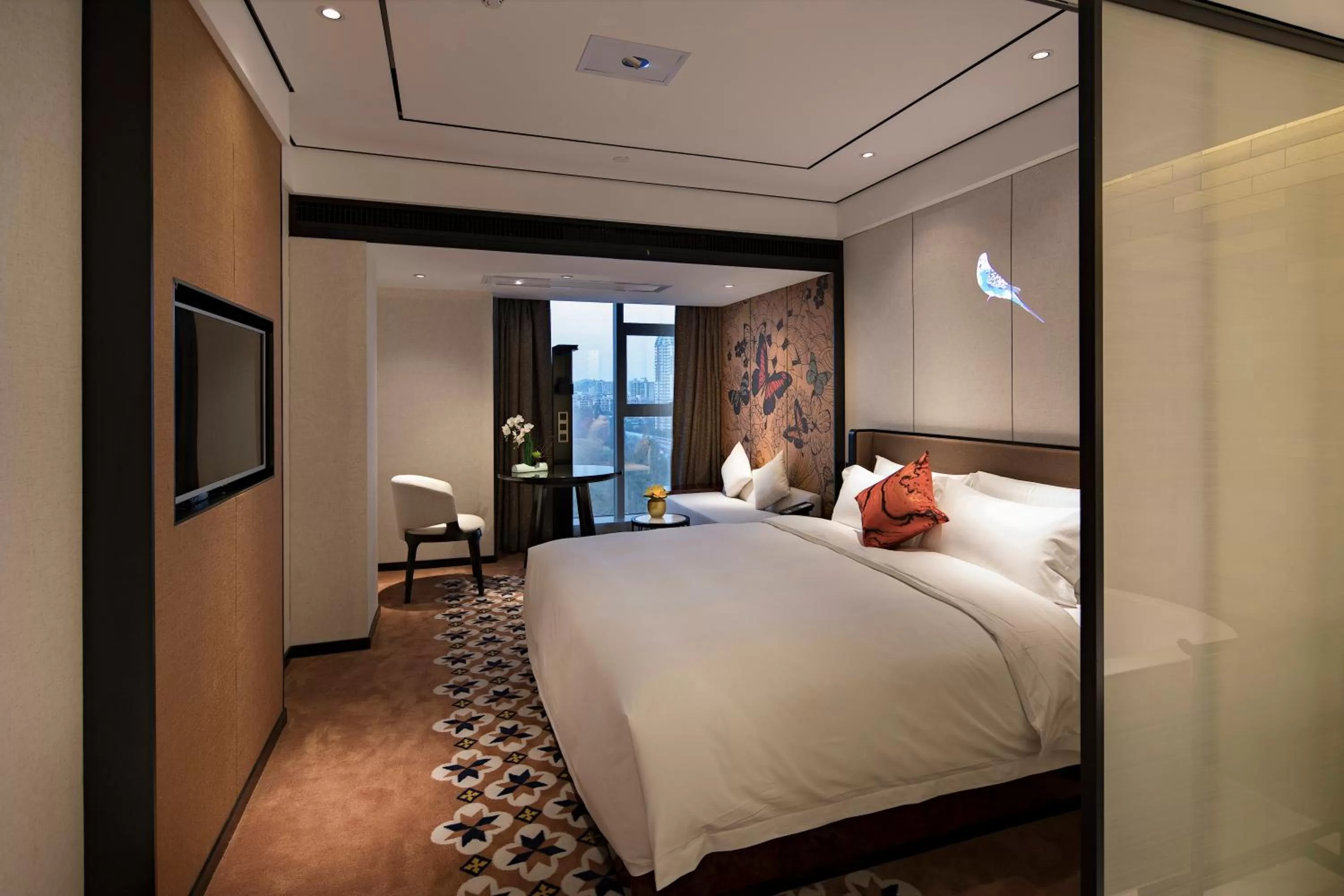 Bedroom, Bed in Paco Hotel GuangZhou Zoo Metro Branch