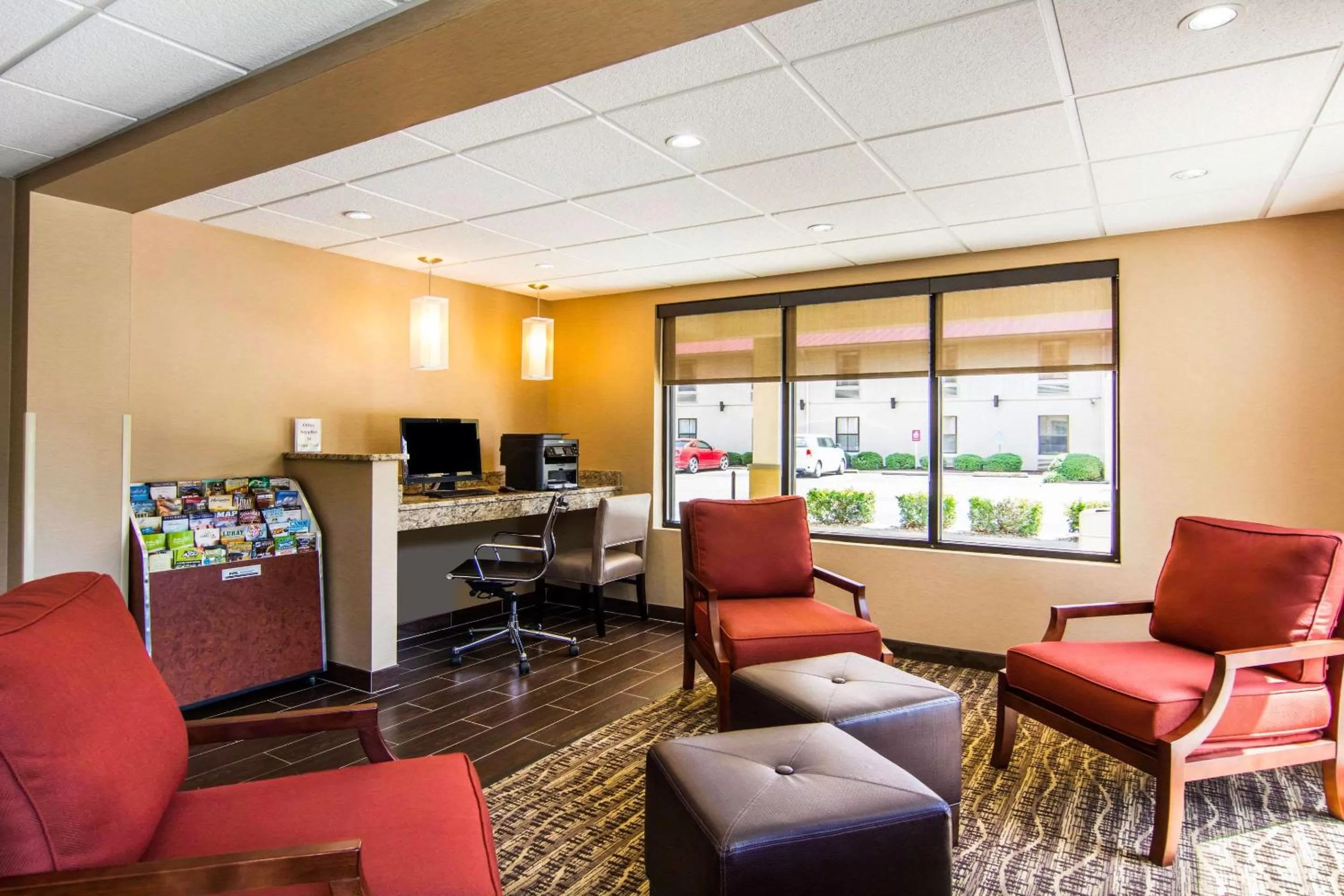 Lobby or reception in Comfort Inn Newport News-Williamsburg East