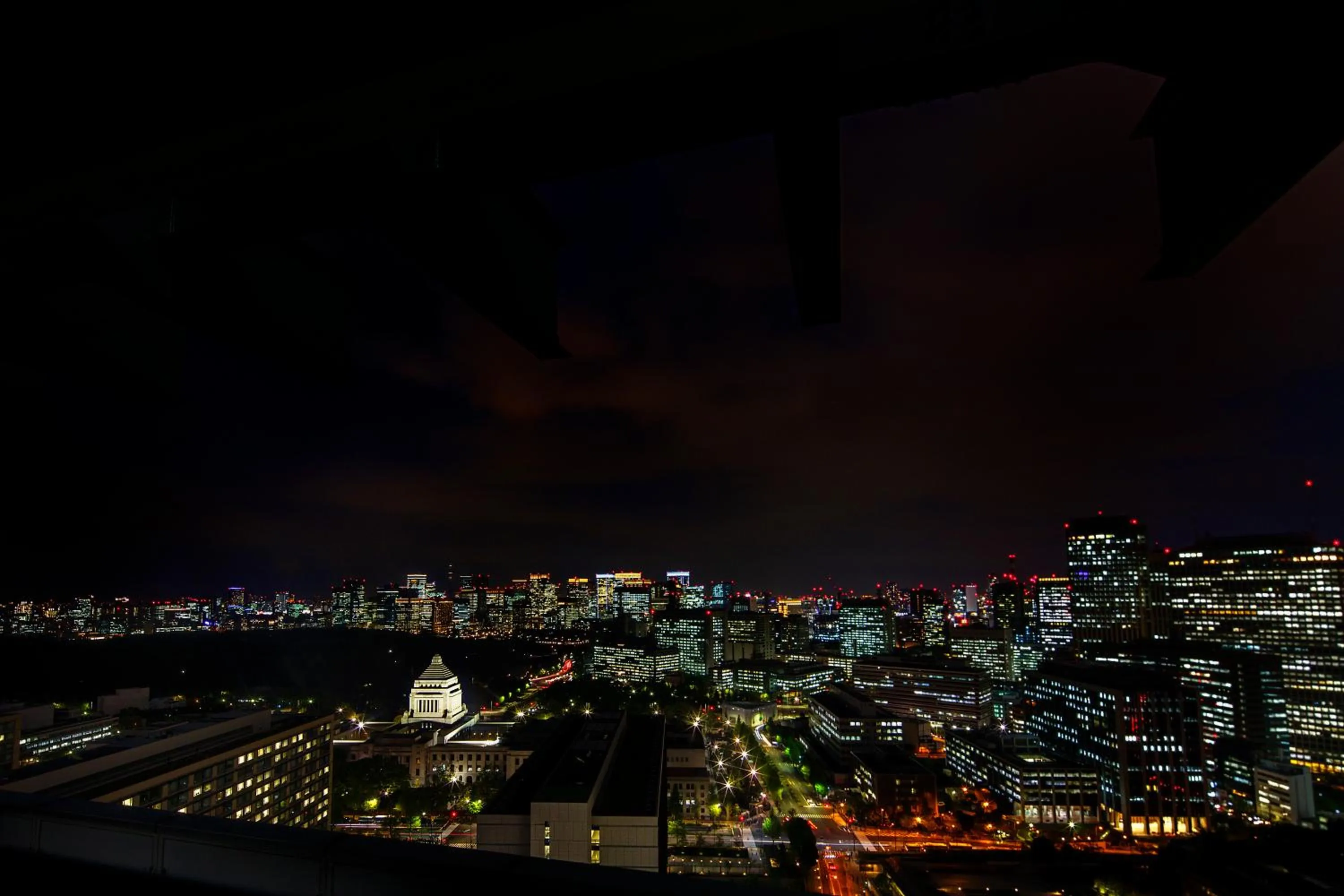 City view in The Capitol Hotel Tokyu