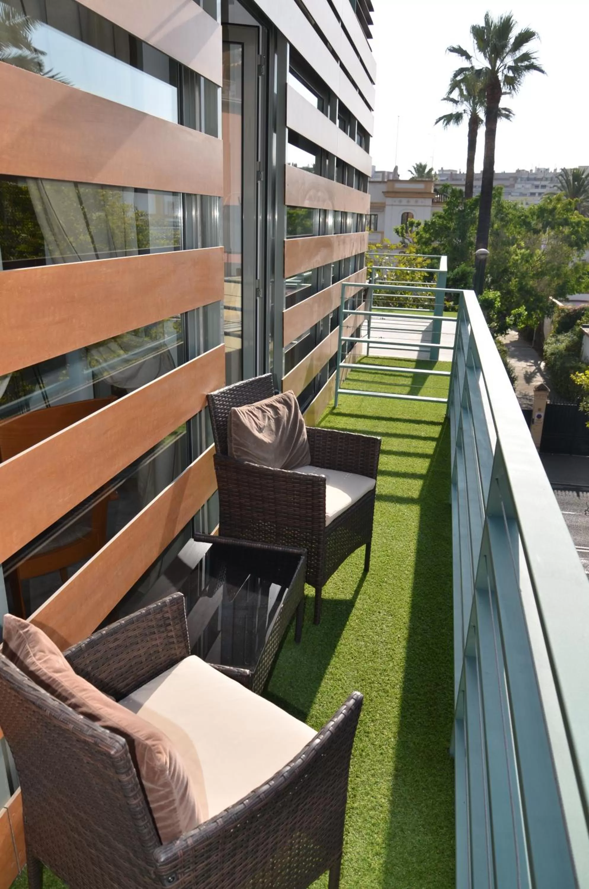 Balcony/Terrace in Urban House Siurot 33