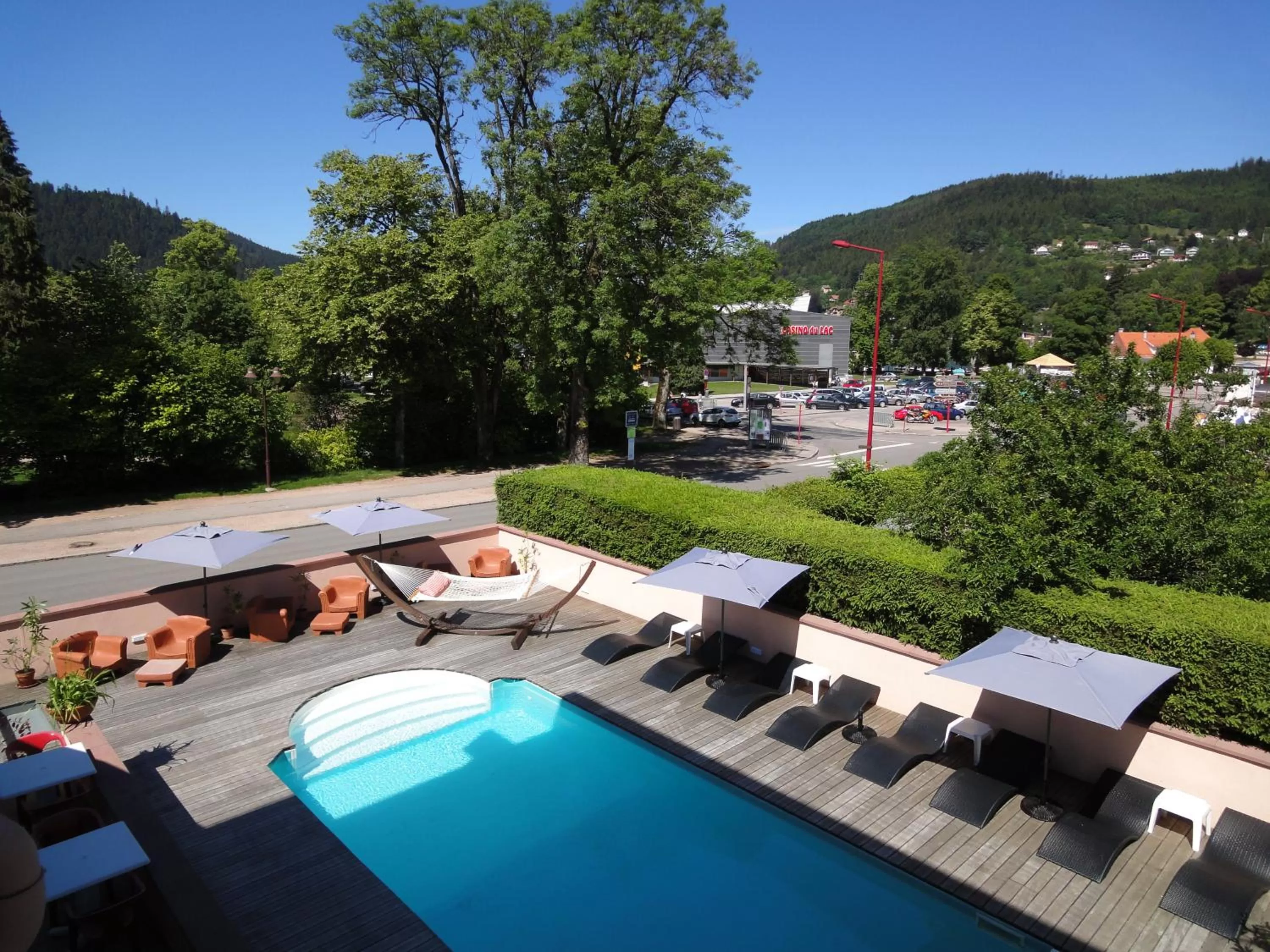 Swimming pool in Les Loges Du Parc