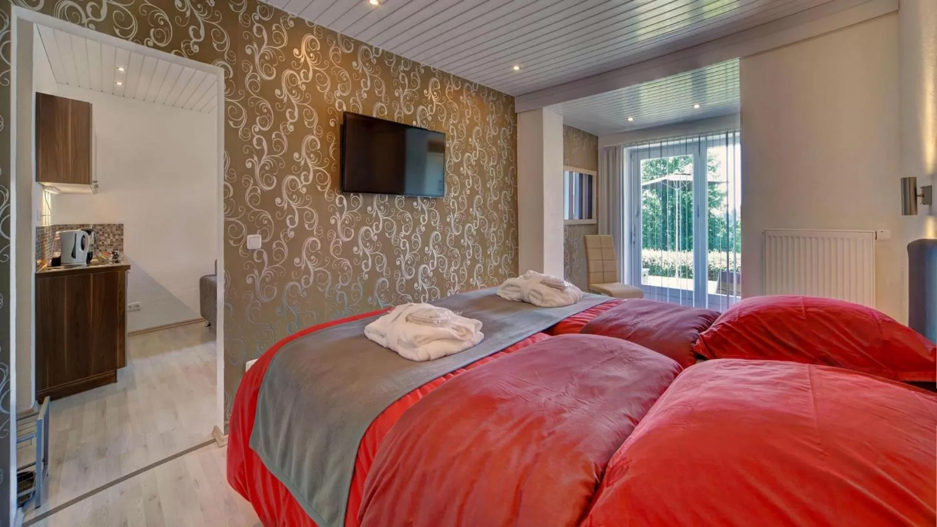 Bedroom in Suit' & Frühstück Zum Latschen - Adults Only