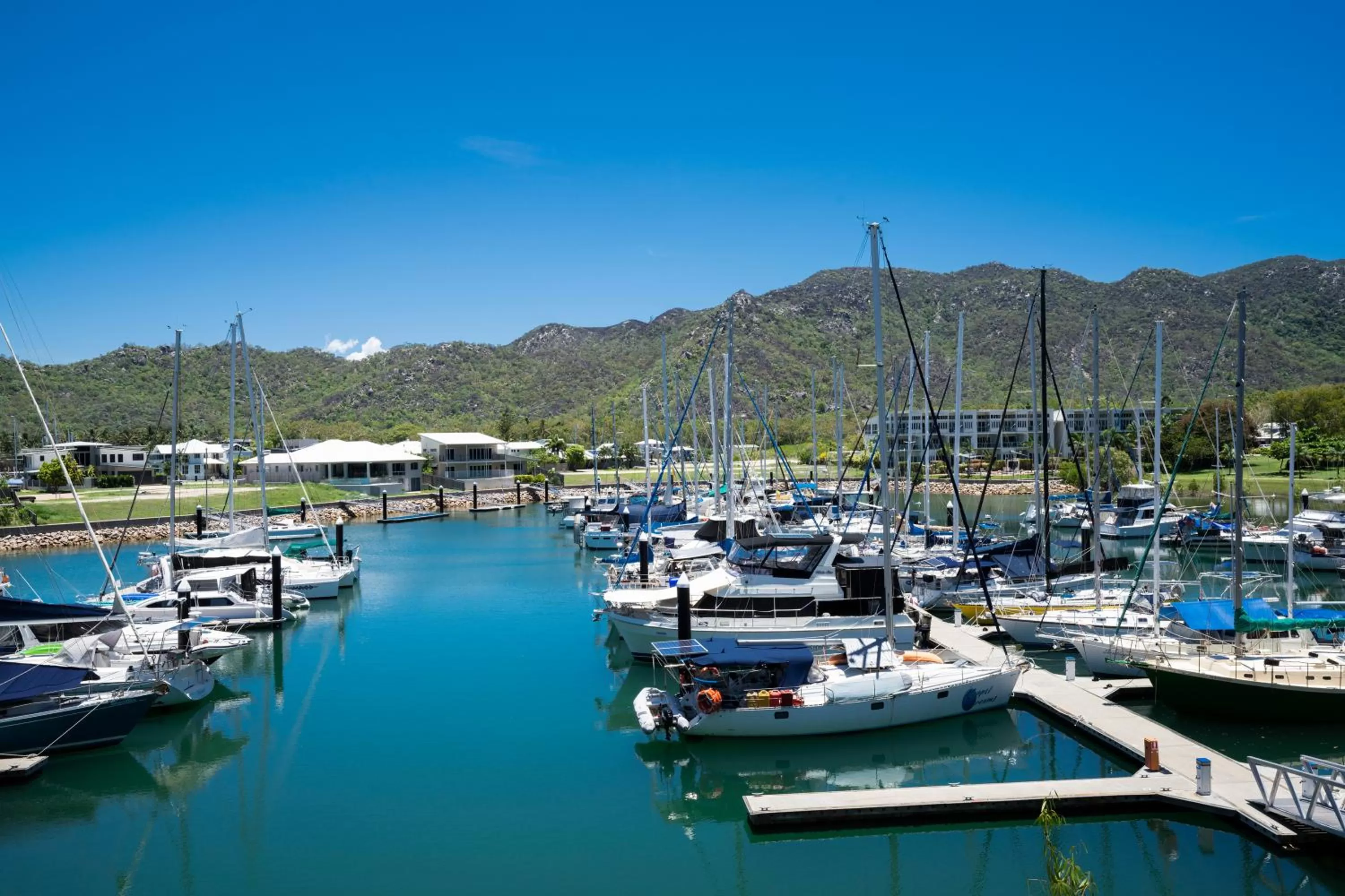 Sea view in Peppers Blue on Blue