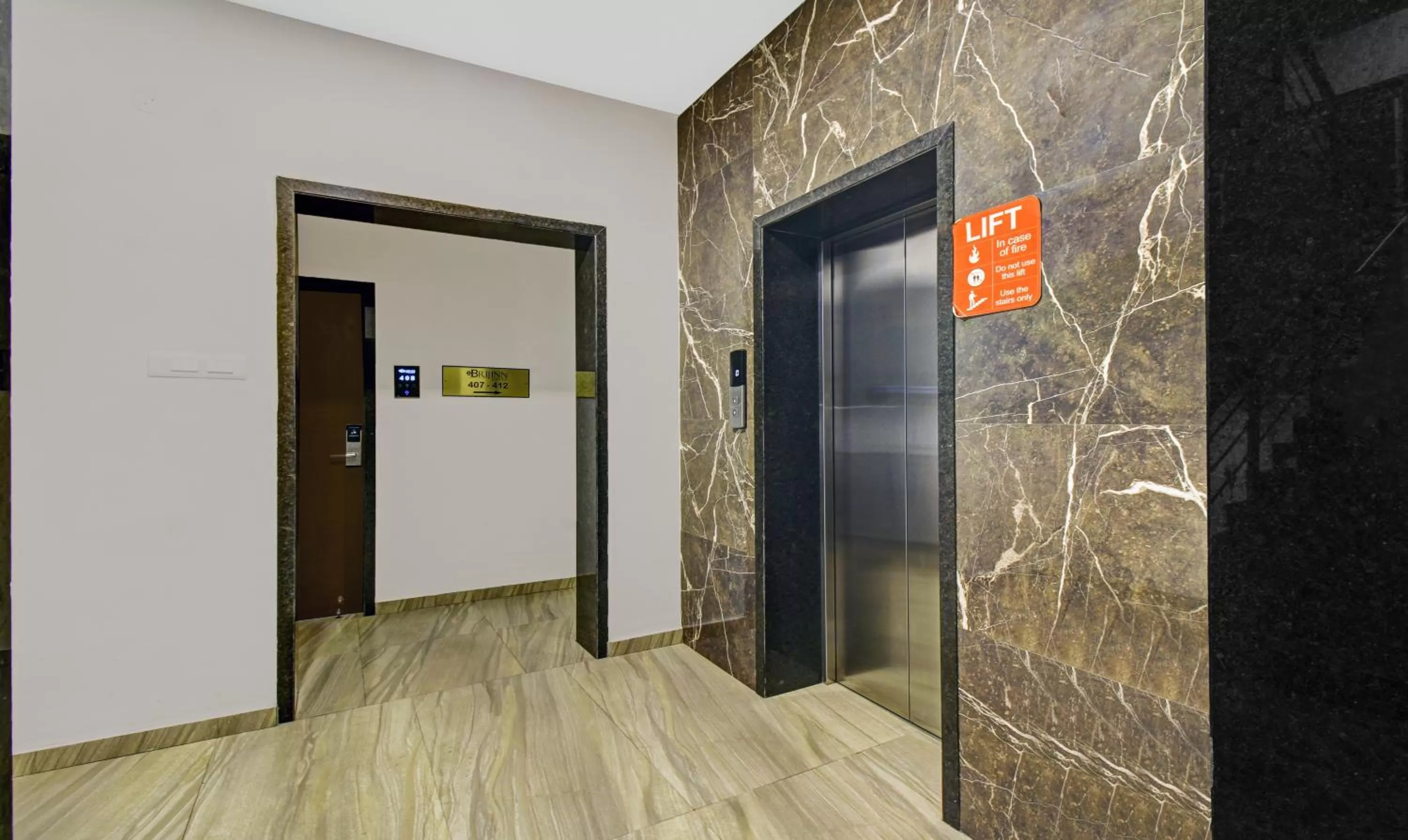 elevator in Treebo Premium Brijinn