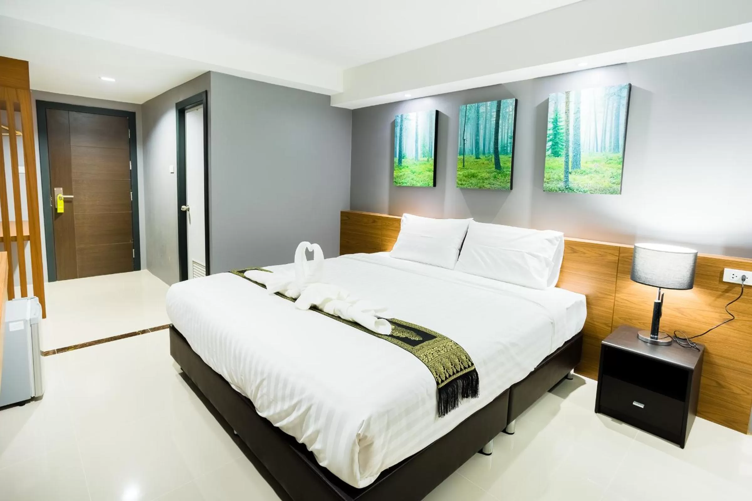 Bed in PP@Hotel Rangsit