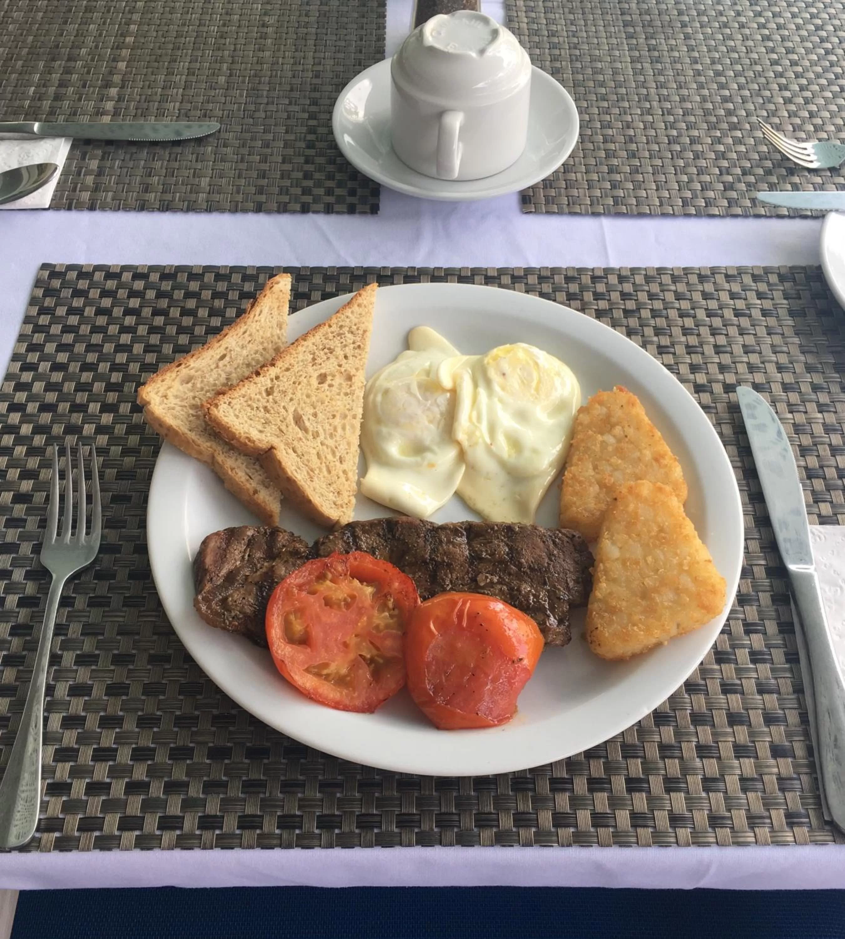 Food close-up in Pirate's Inn