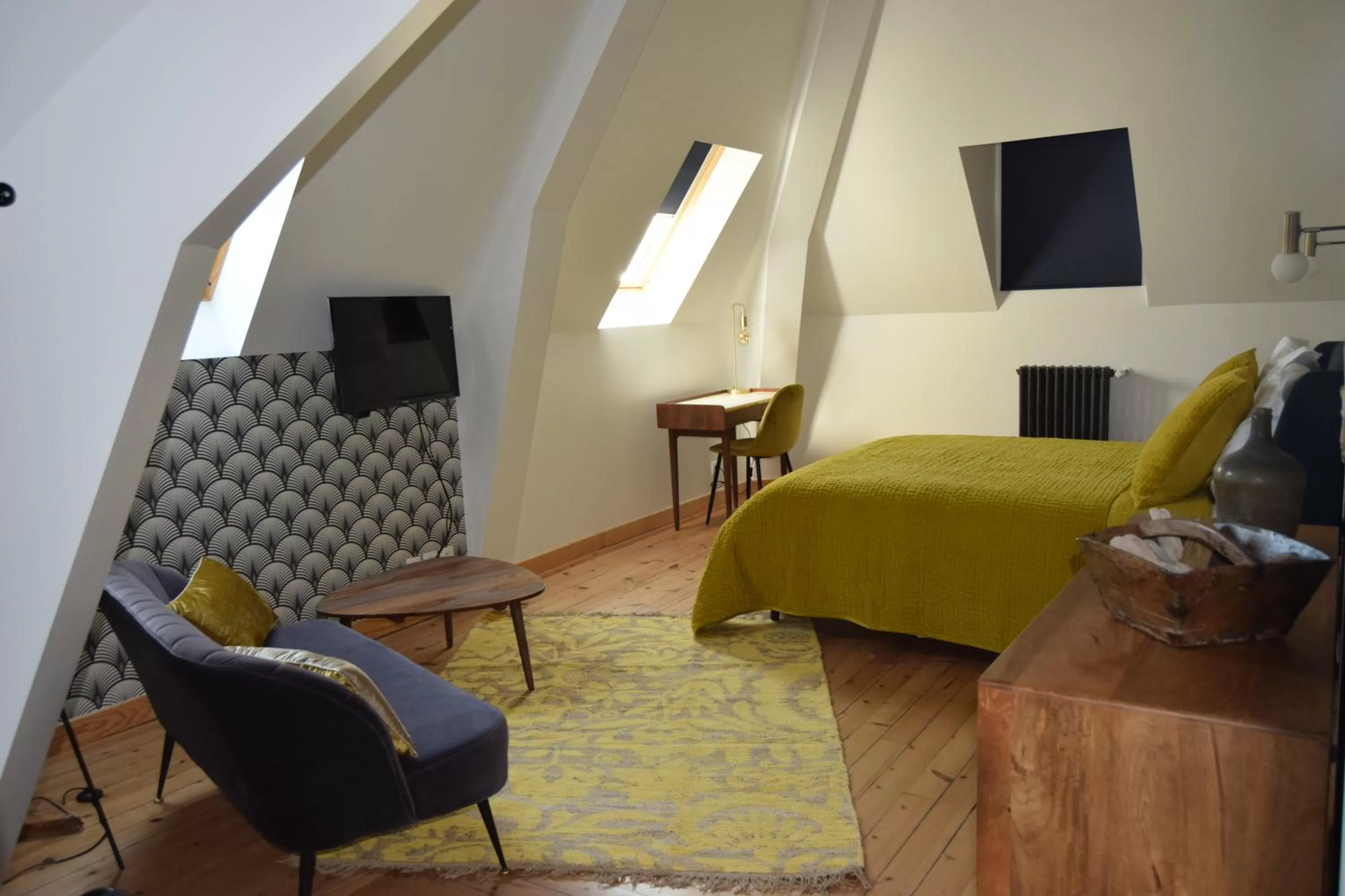 Photo of the whole room in Chambres d'Hôtes Le Clos des Marronniers