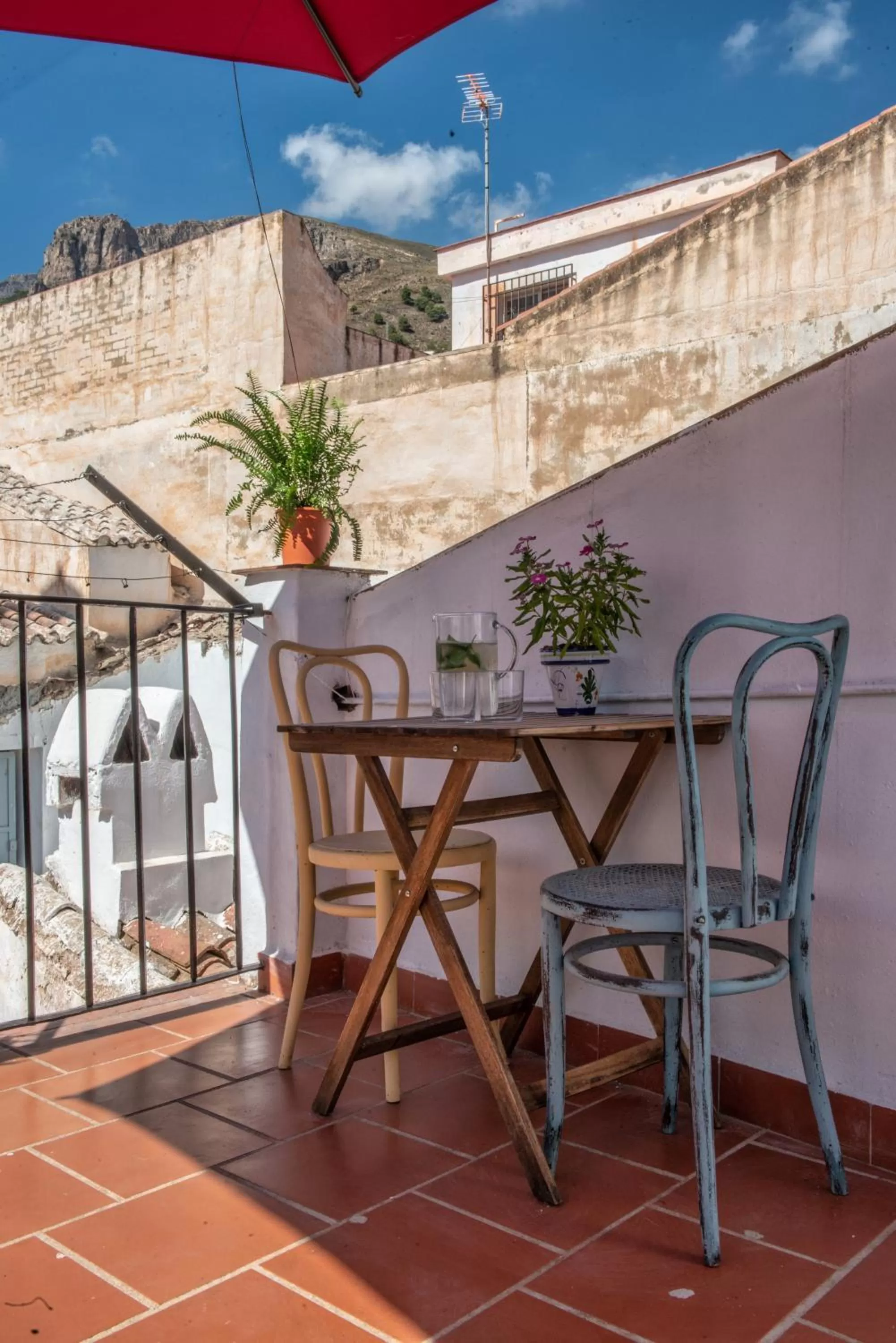 Patio in Encanto Guesthouse