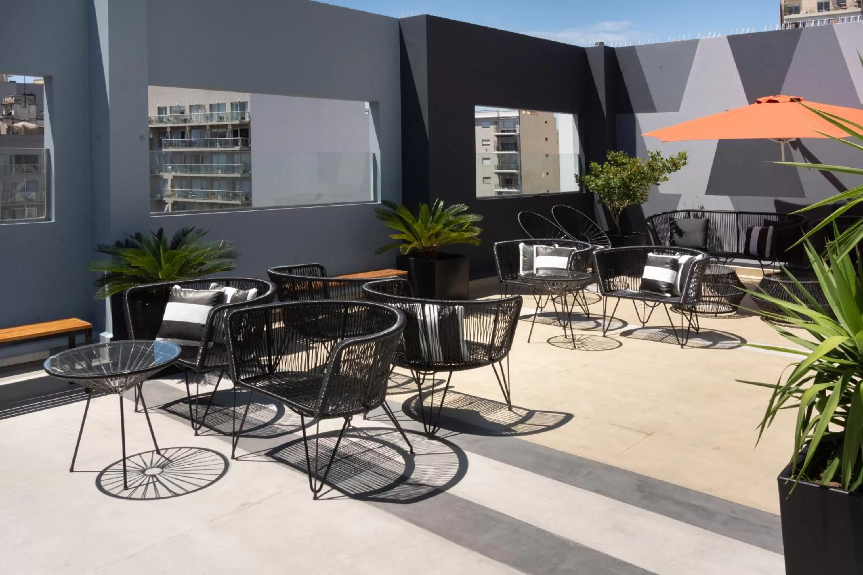 Balcony/Terrace in Hotel Bys Palermo